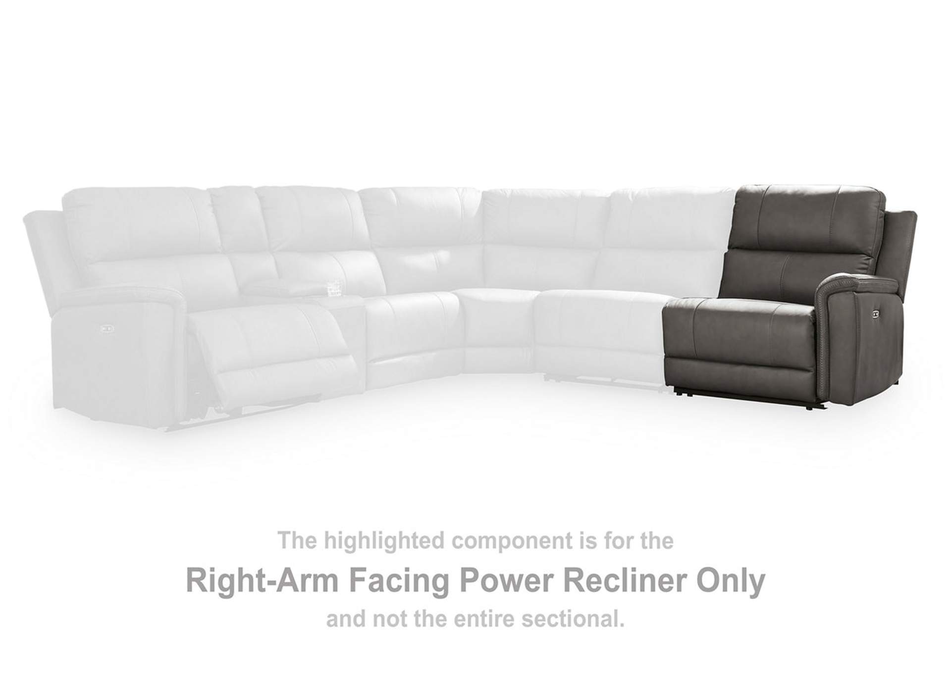 Bleckley 6-Piece Power Reclining Sectional image 4