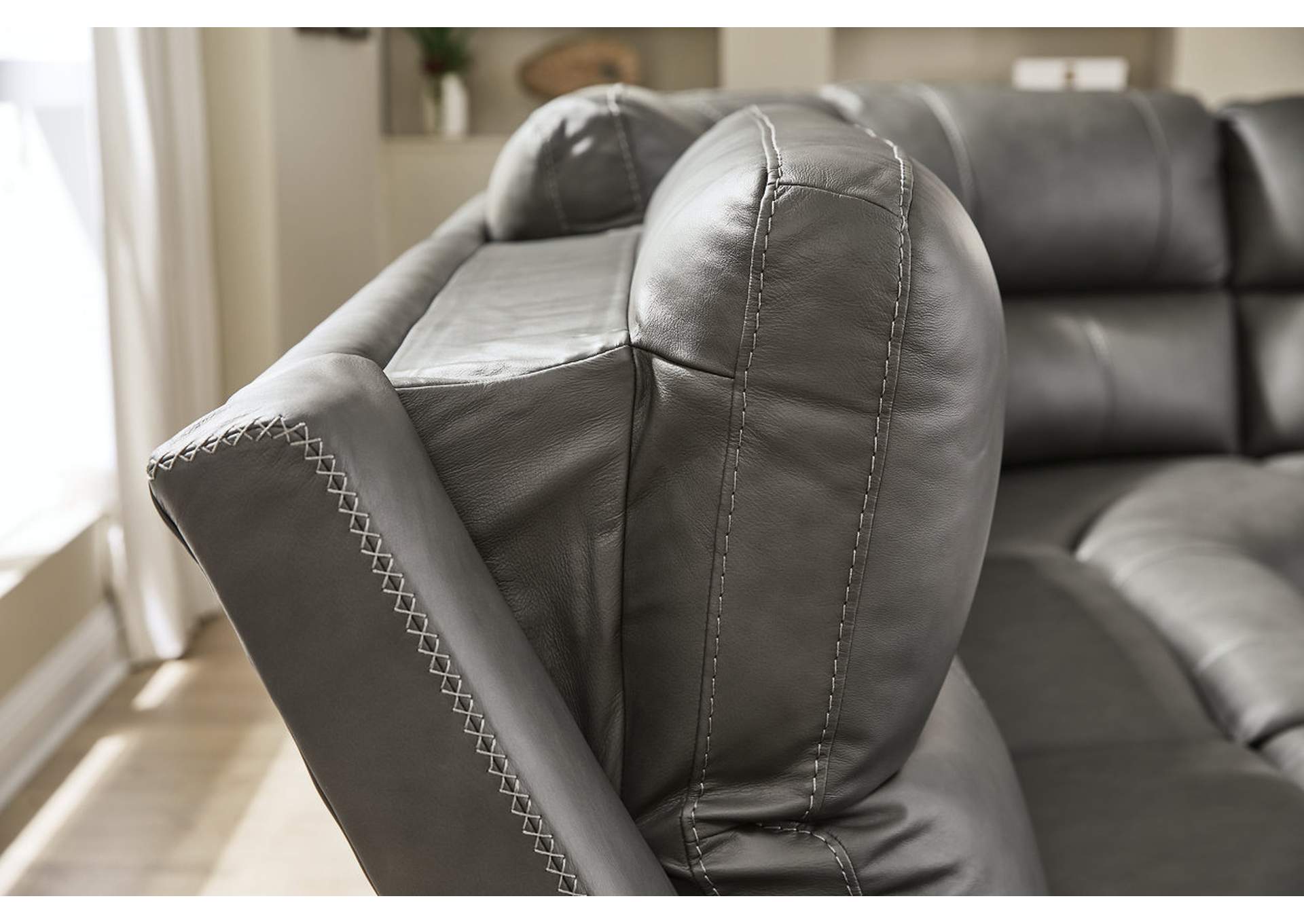 Bleckley 6-Piece Power Reclining Sectional image 3