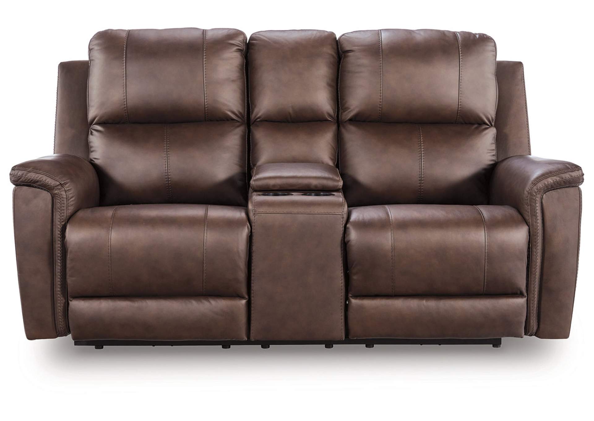 Bleckley Power Reclining Loveseat with Console image 1