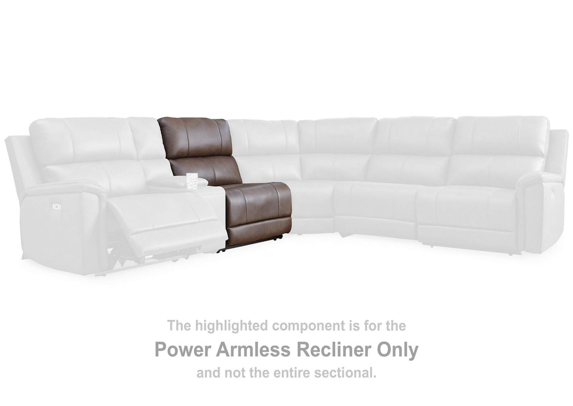 Bleckley 5-Piece Power Reclining Sectional image 8