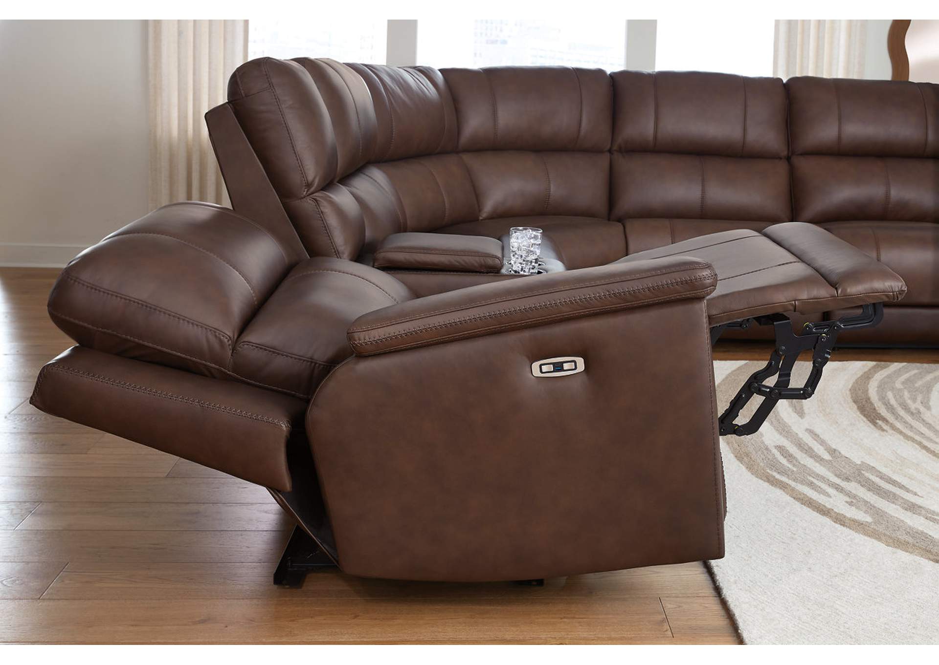 Bleckley 6-Piece Power Reclining Sectional image 5