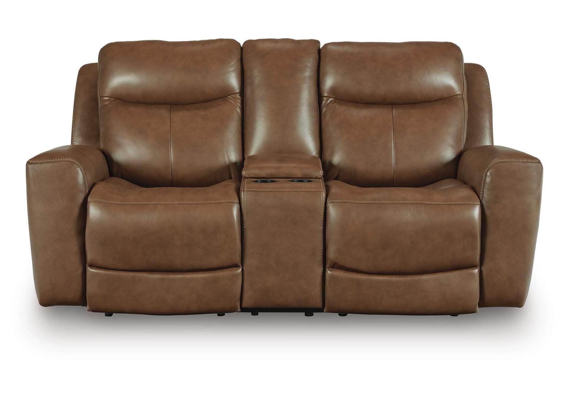 Momentum Moves Power Reclining Loveseat with Console image 1