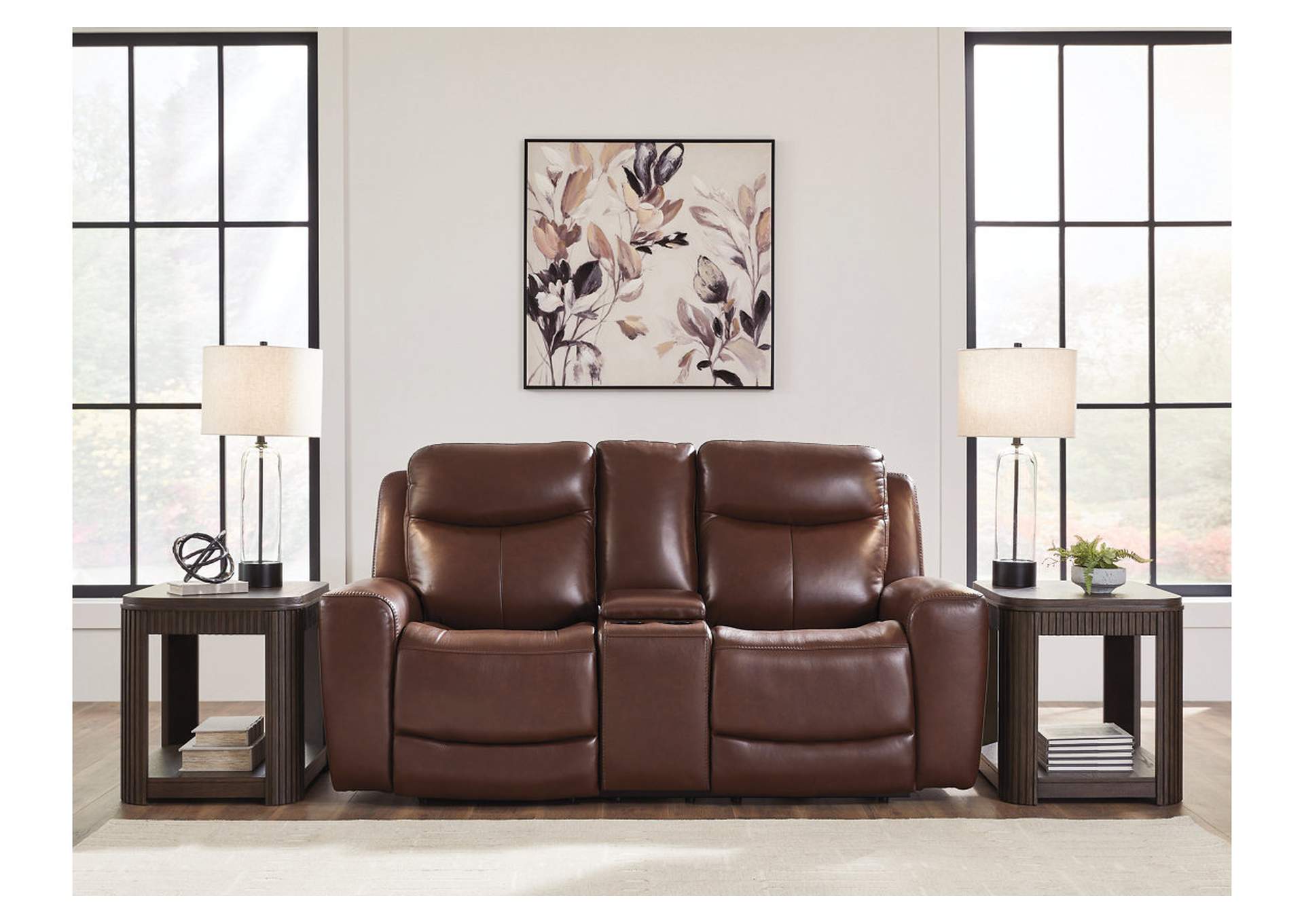 Next Move Power Reclining Loveseat with Console image 3