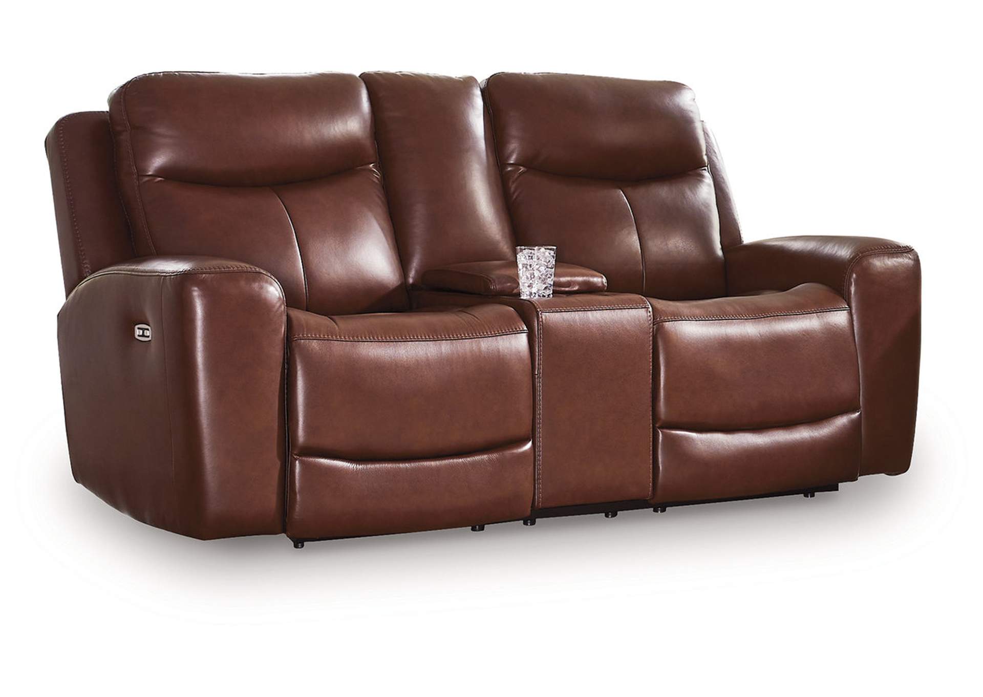 Next Move Power Reclining Loveseat with Console image 2