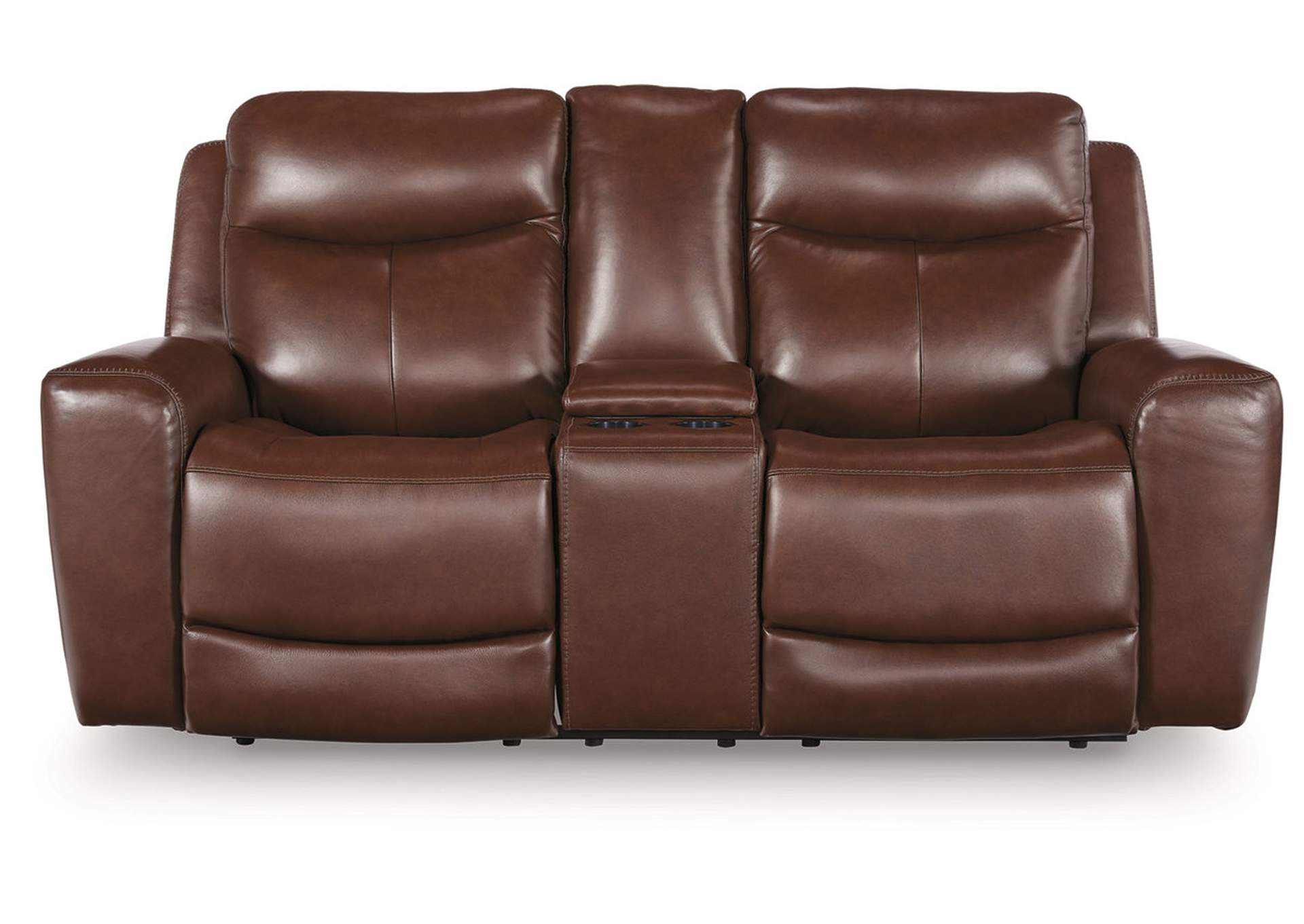 Next Move Power Reclining Loveseat with Console image 1
