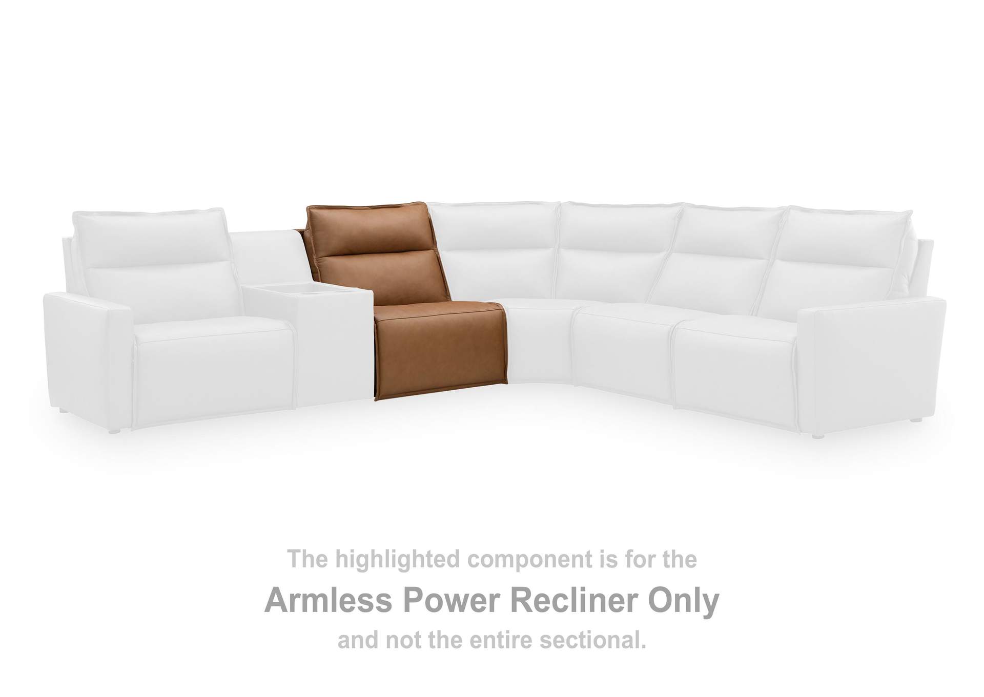 Arrington 6-Piece Power Reclining Sectional with Console image 8