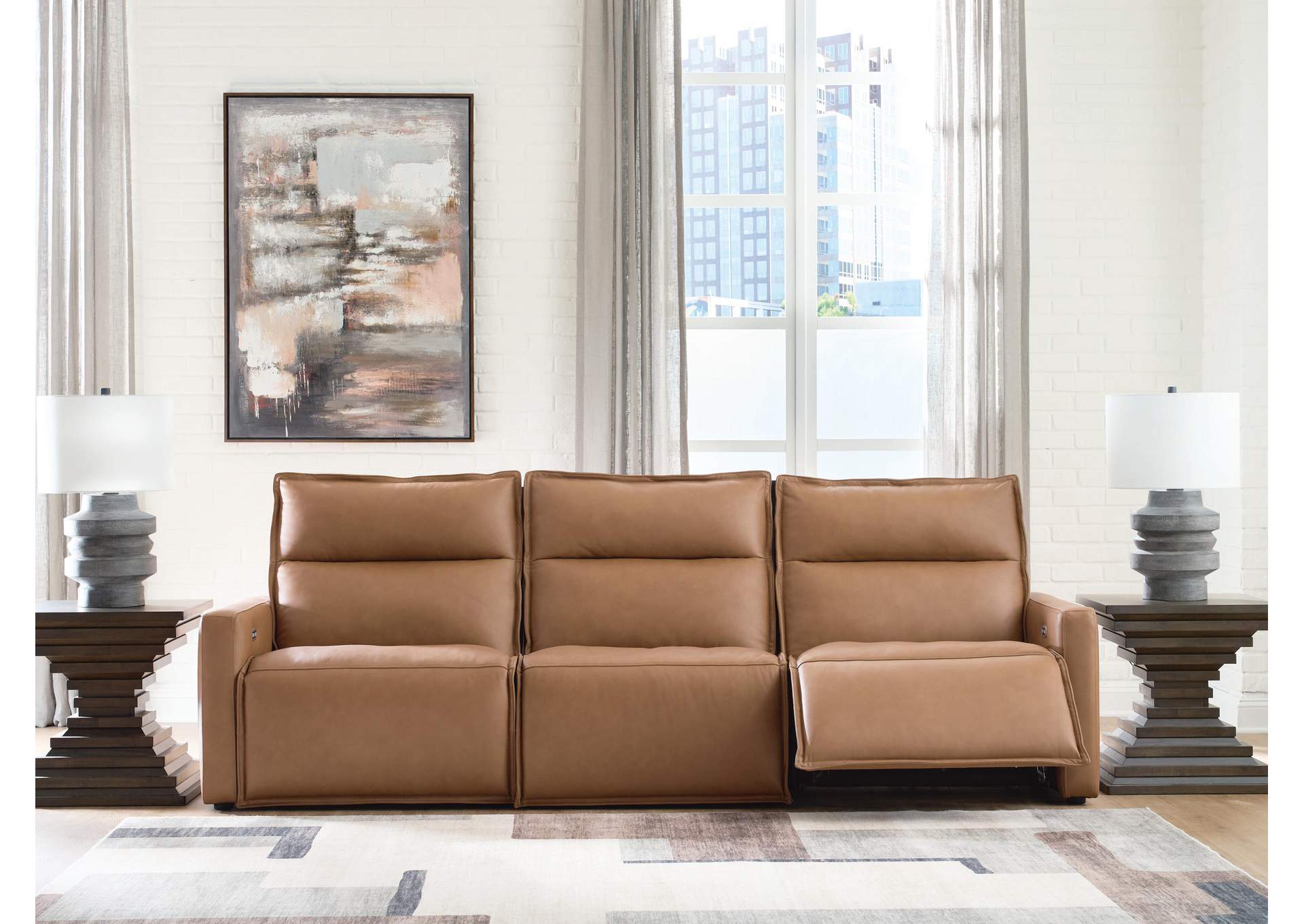 Arrington 3-Piece Power Reclining Sectional image 3