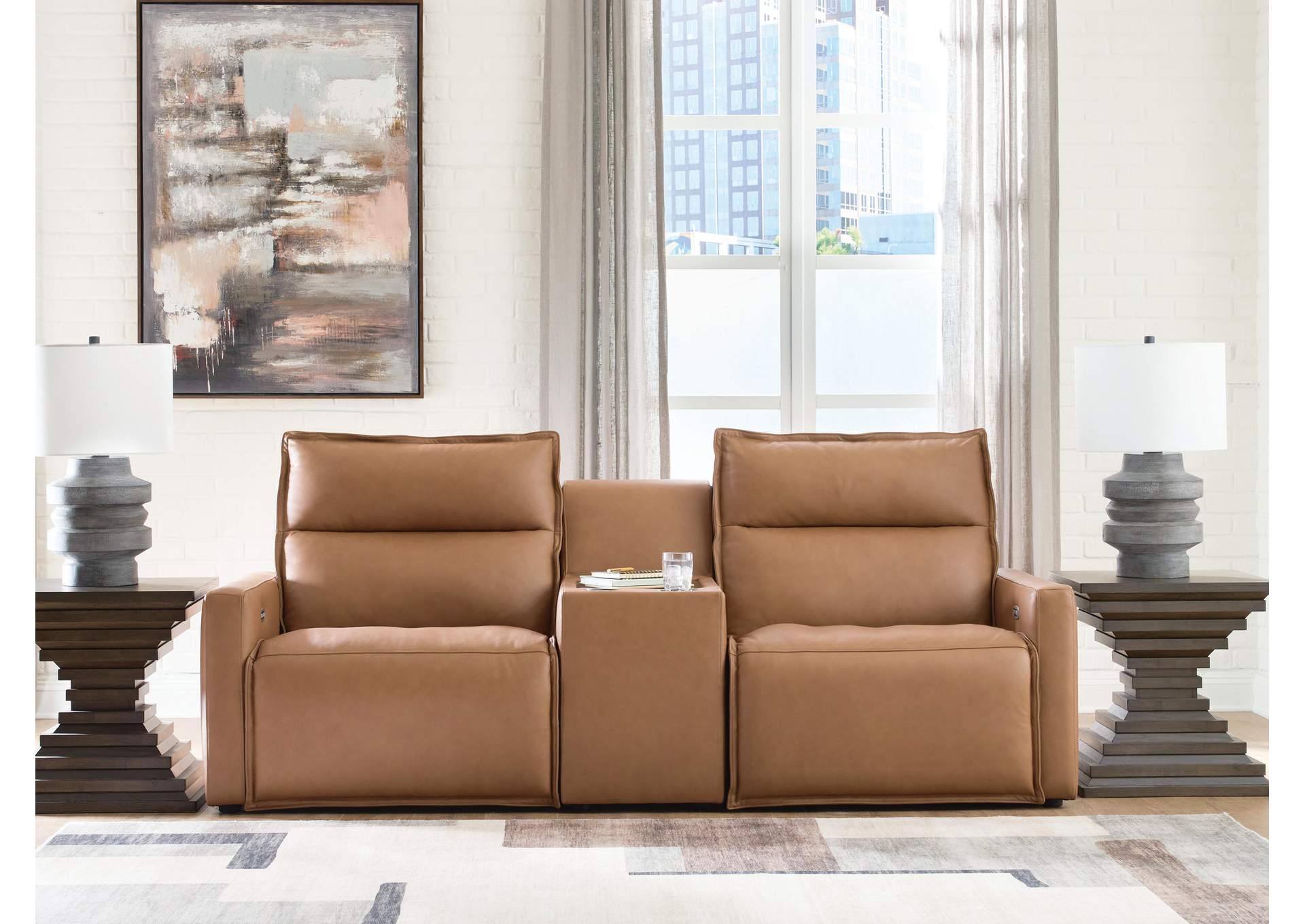 Arrington 3-Piece Power Reclining Sectional with Console image 2