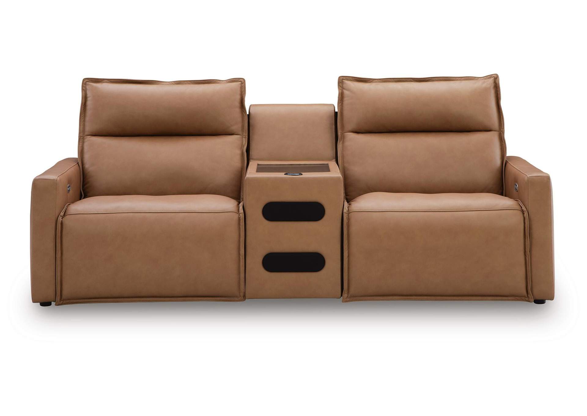 Arrington 3-Piece Power Reclining Sectional with Audio Console image 1