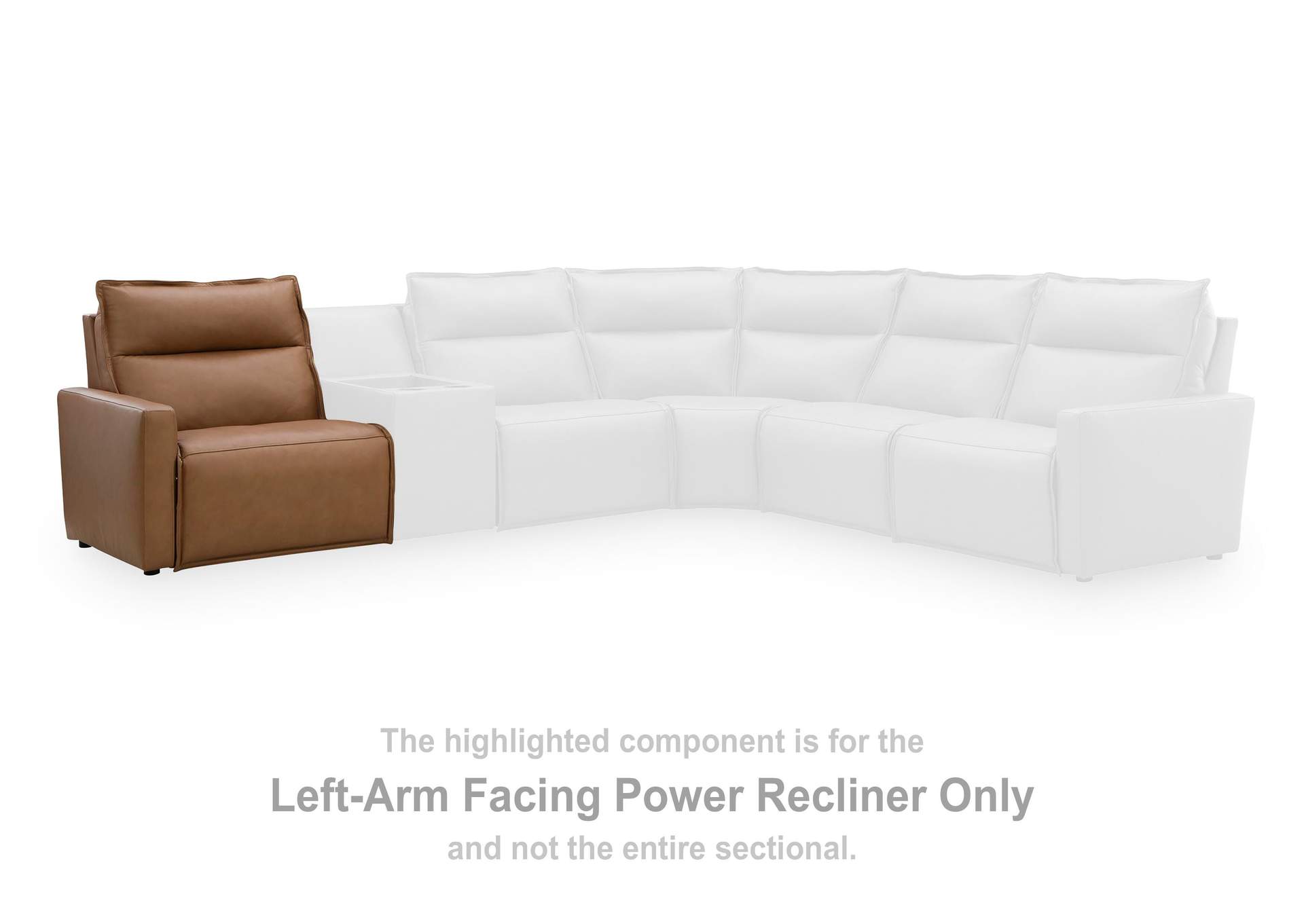 Arrington 3-Piece Power Reclining Sectional image 9