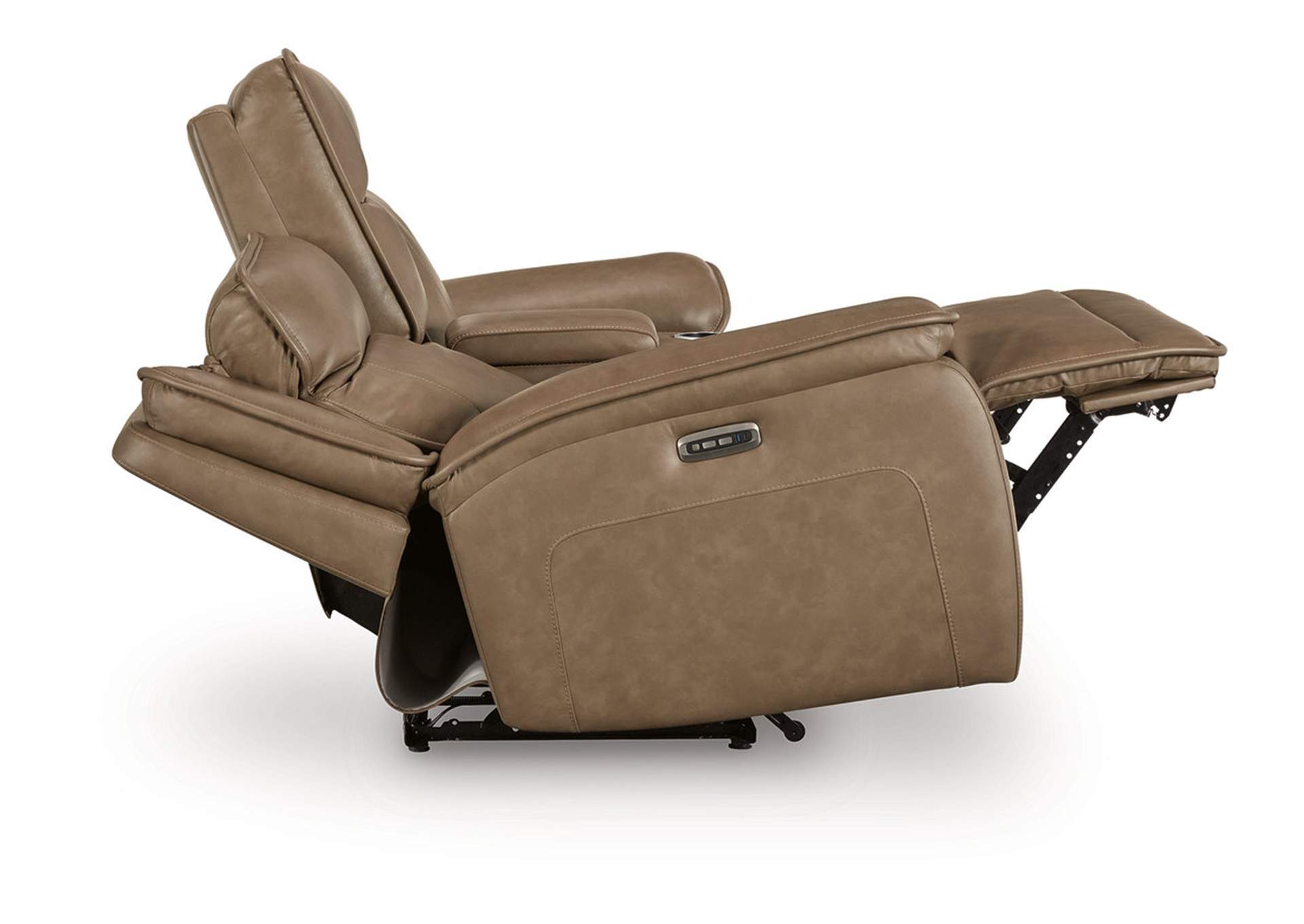 Glencroft Power Reclining Loveseat with Console image 4