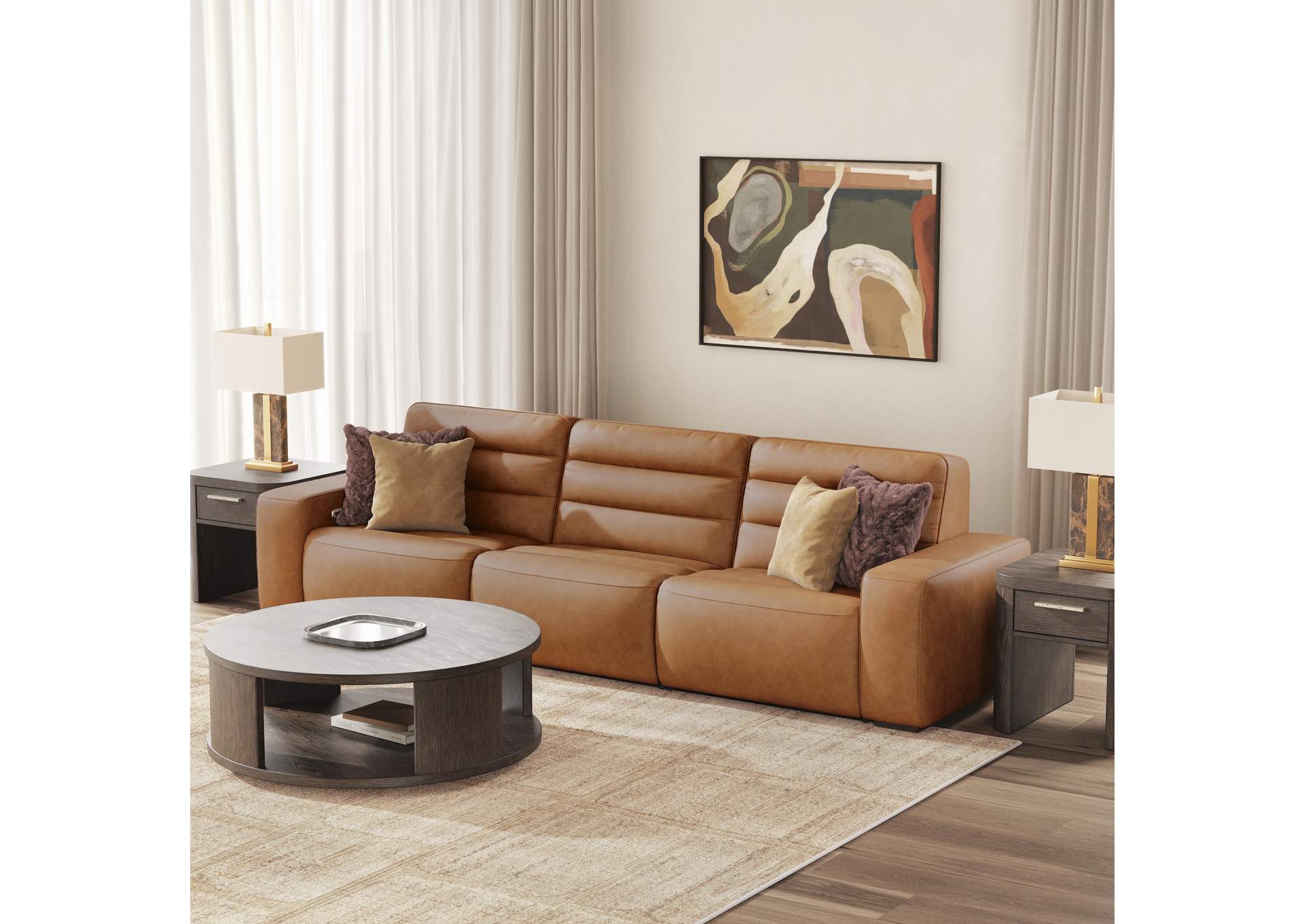 Modero 3-Piece Power Reclining Sectional Sofa image 3