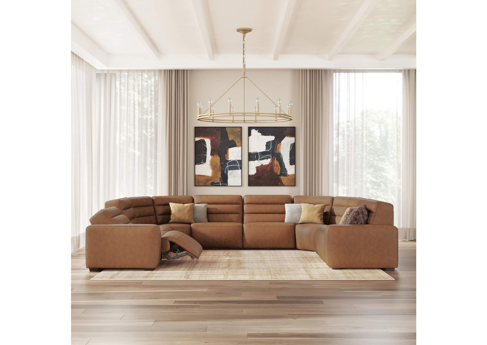 Modero 8-Piece Power Reclining Sectional image 2