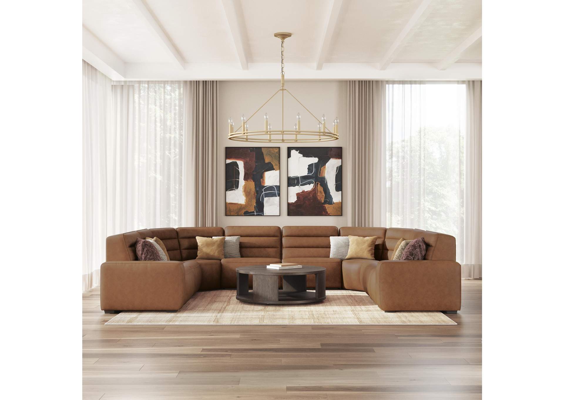 Modero 8-Piece Power Reclining Sectional image 2
