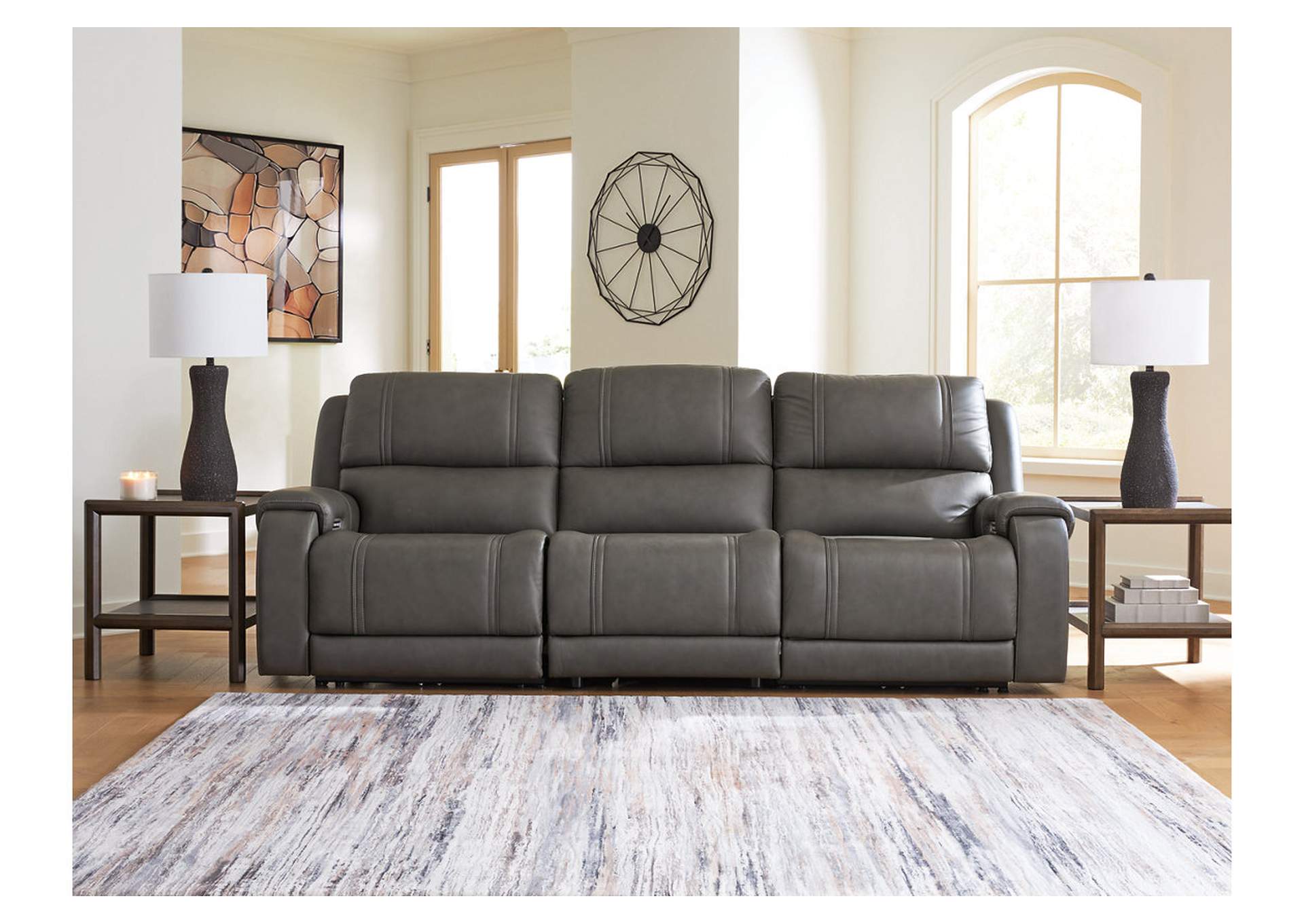5Z - Pittson 3-Piece Power Sectional Reclining Sofa image 2