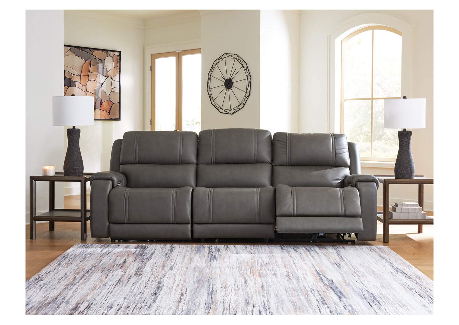 5Z - Pittson 3-Piece Power Sectional Reclining Sofa image 3