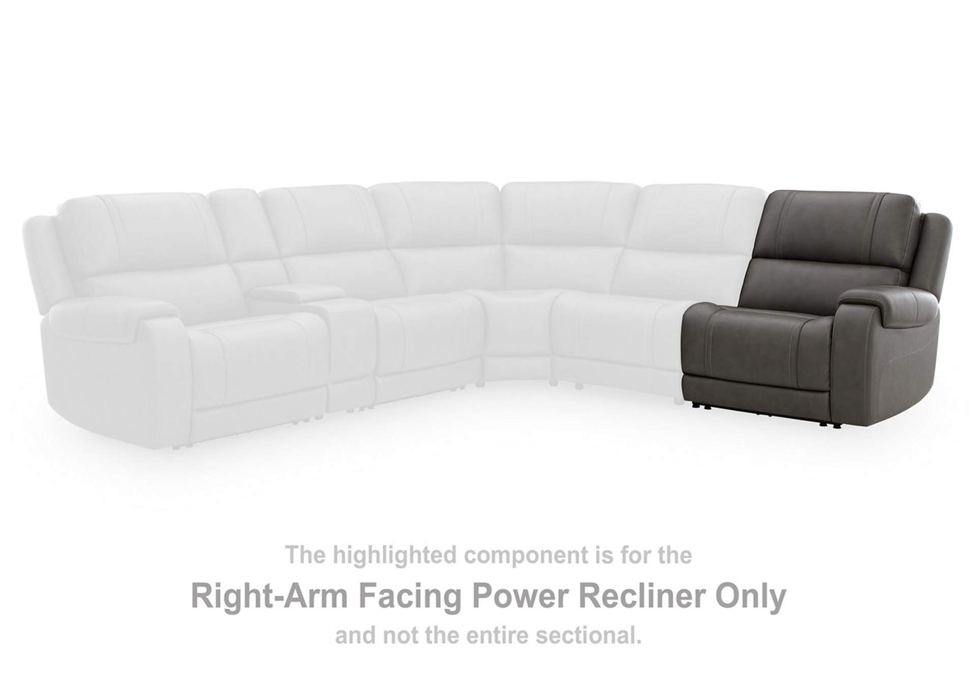 5Z - Pittson 5-Piece Power Reclining Sectional image 2