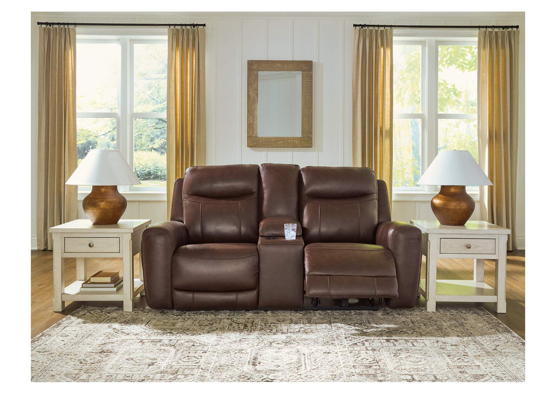 Gravier Power Reclining Loveseat with Console image 6