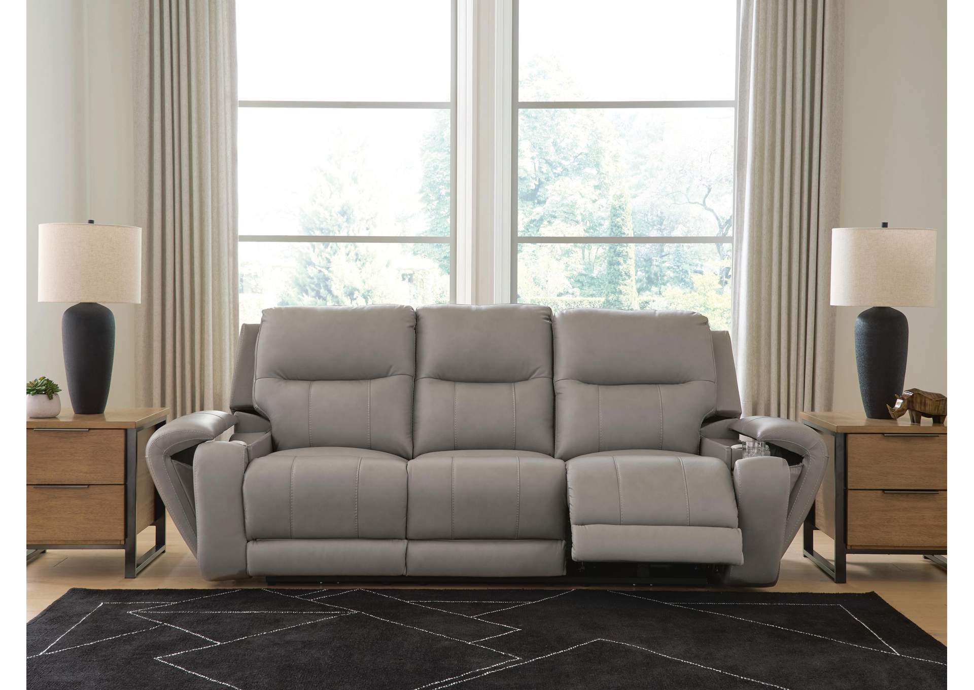 Real Moments Power Reclining Sofa with Audio Seating image 7