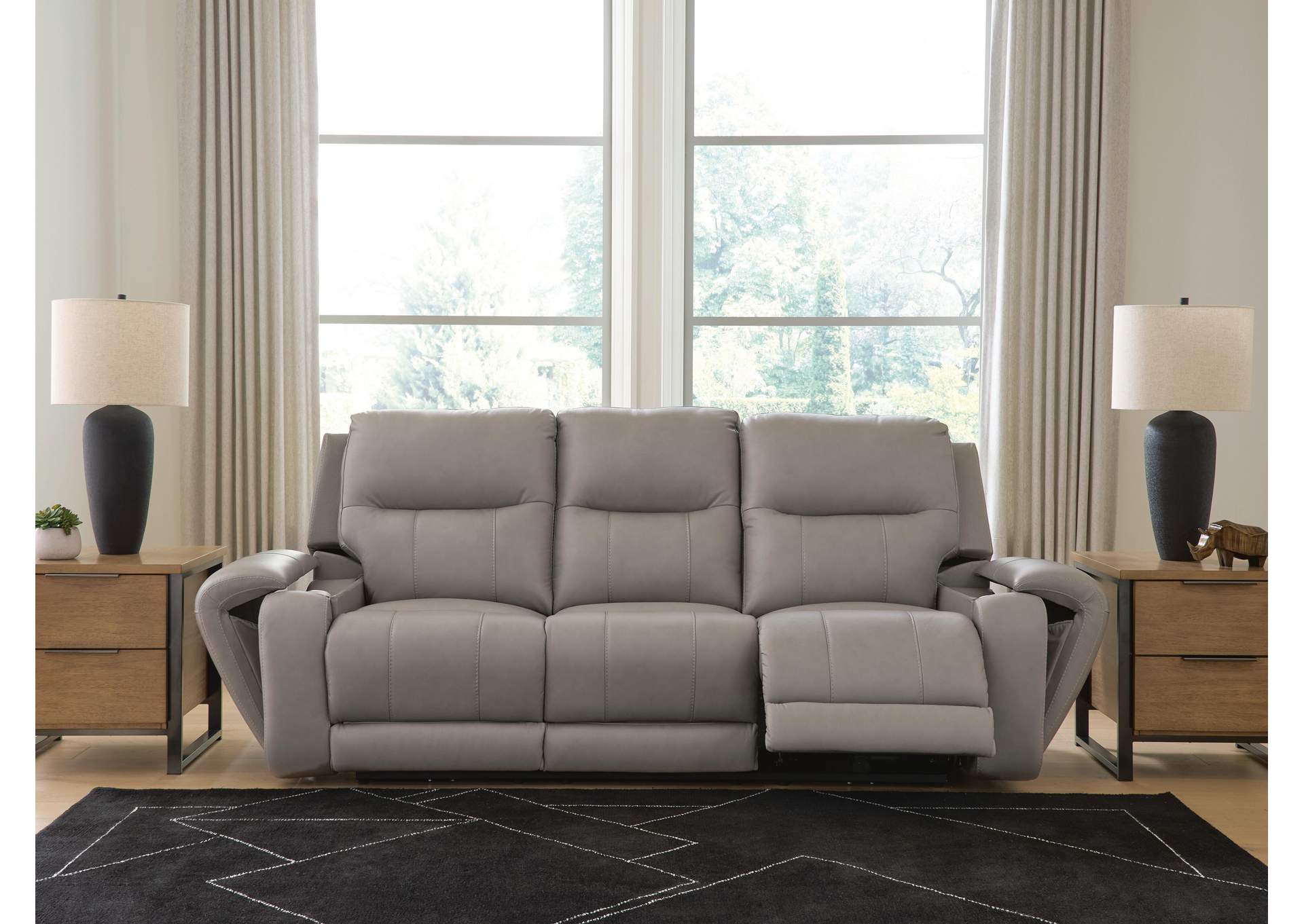 Real Moments Power Reclining Sofa with Audio Seating image 9