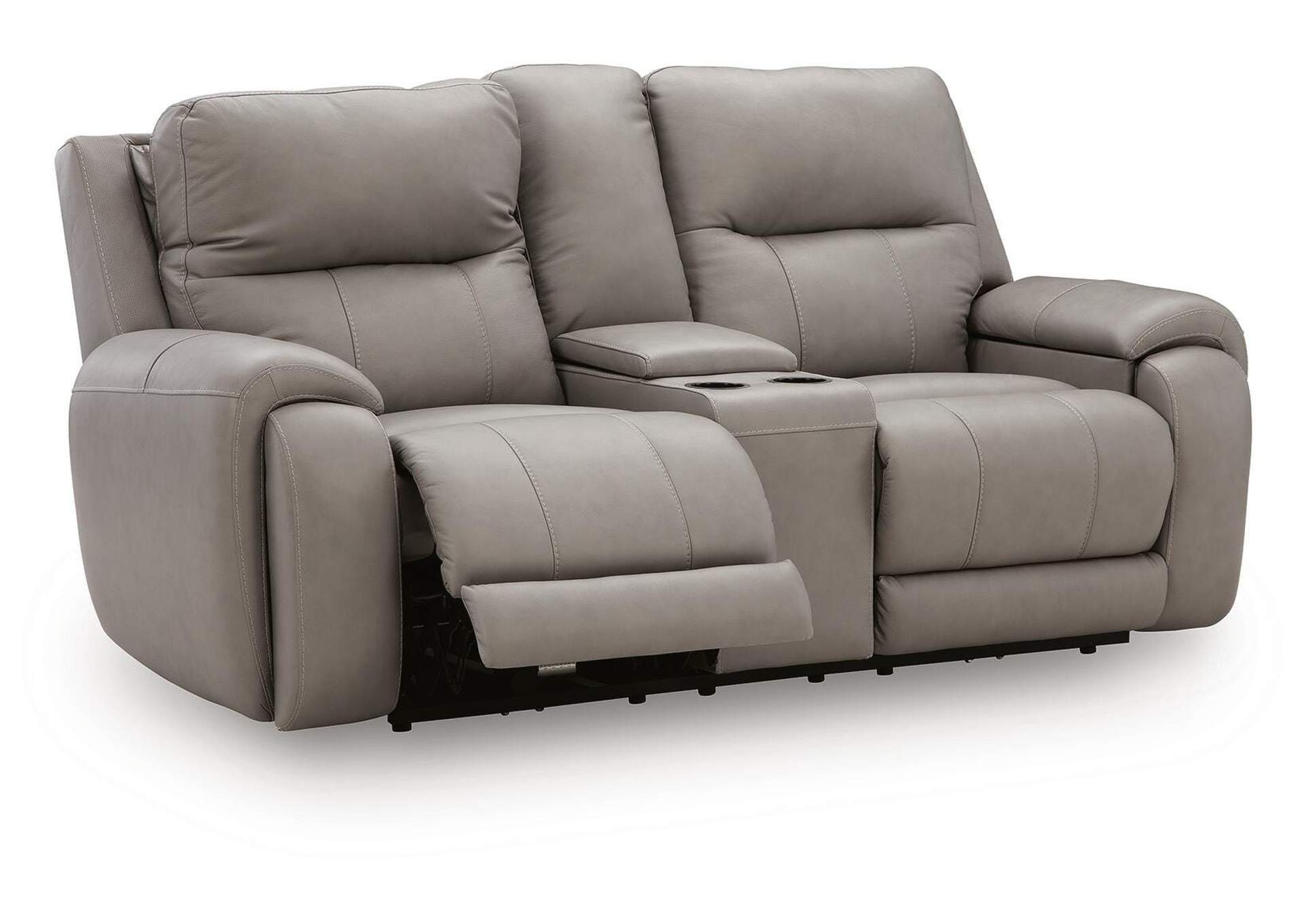Real Moments Power Reclining Loveseat with Audio Seating image 4
