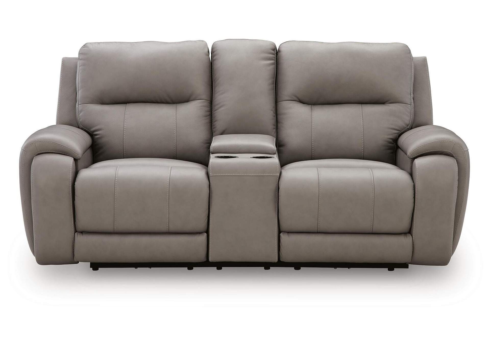 Real Moments Power Reclining Loveseat with Audio Seating image 1
