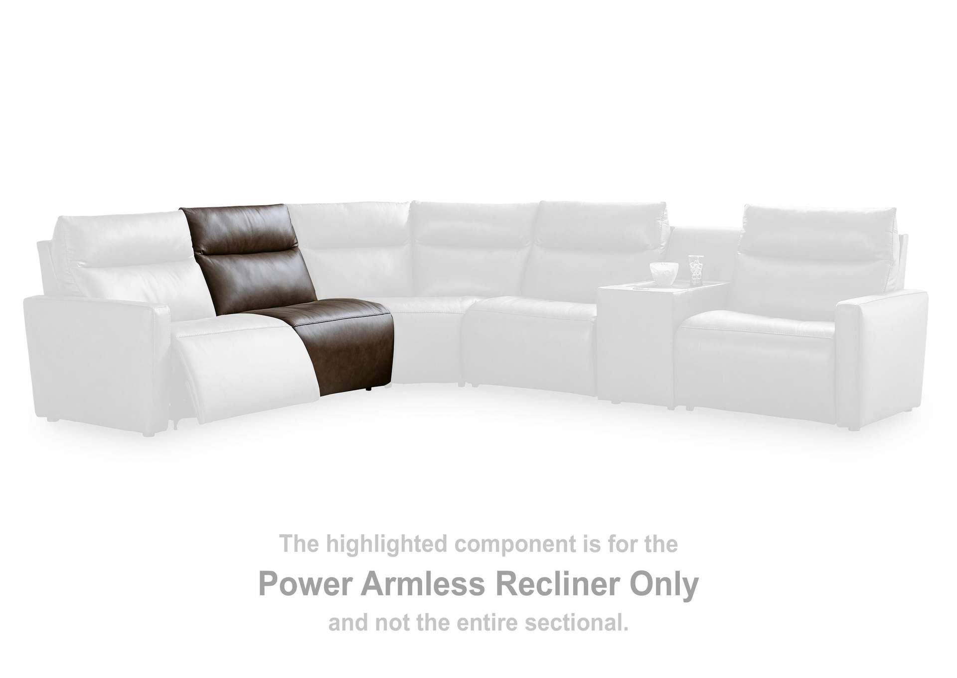 ModZ 5-Piece Power Reclining Sectional image 7