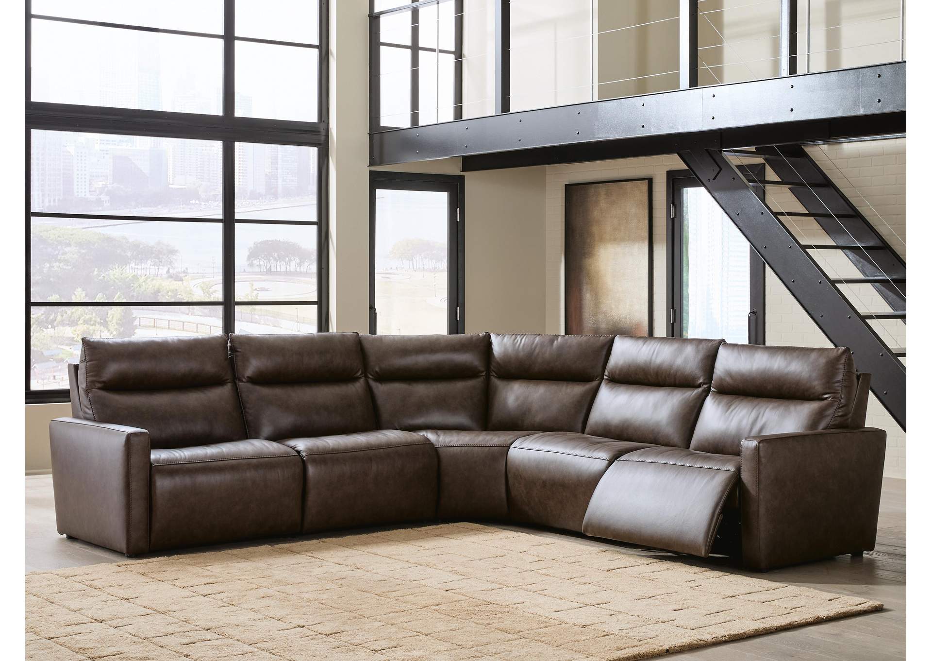 ModZ 5-Piece Power Reclining Sectional image 2
