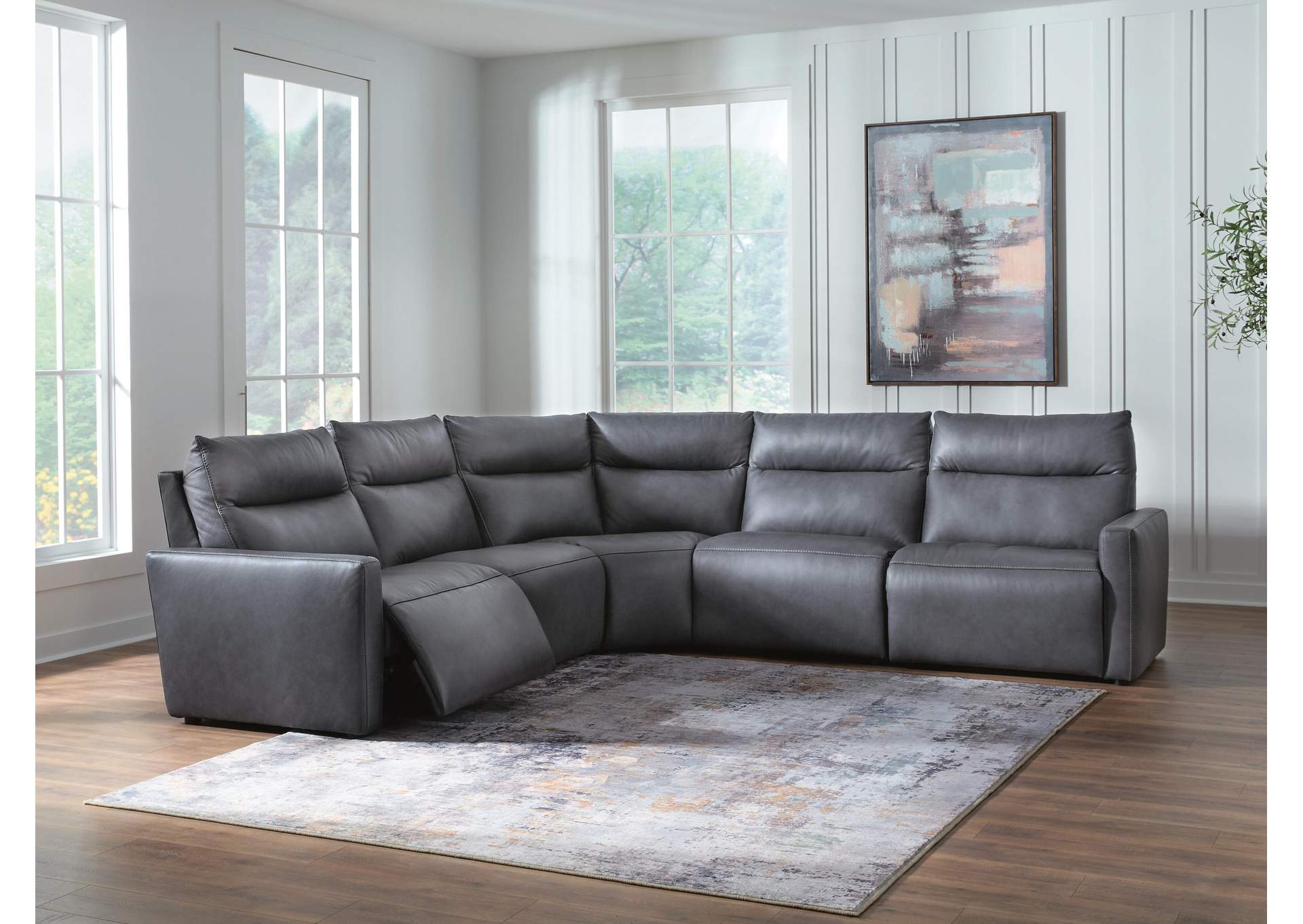 ModZ 5-Piece Power Reclining Sectional image 2