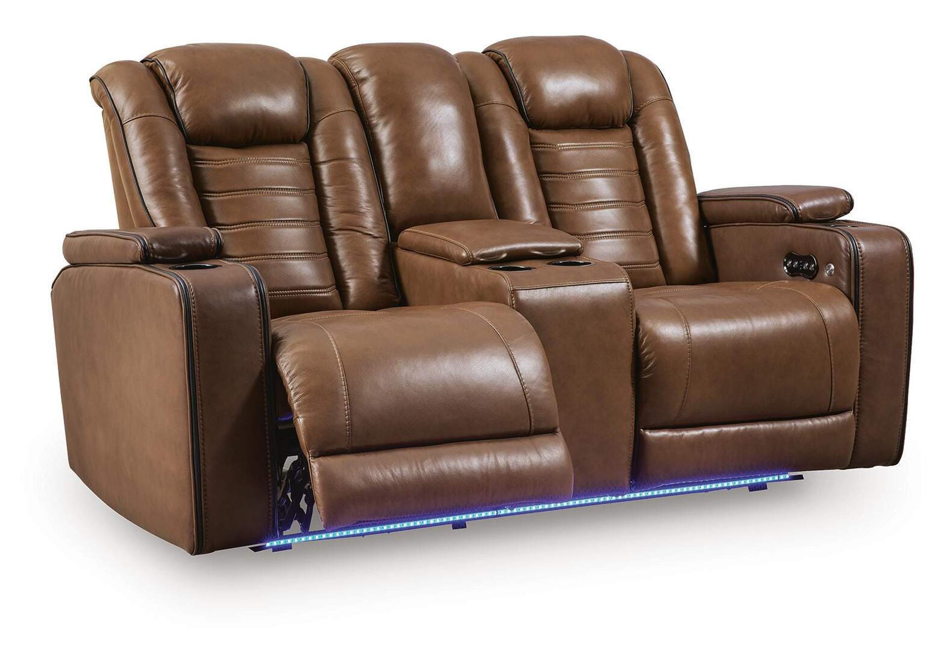 Gruaro Power Reclining Loveseat with Console image 4