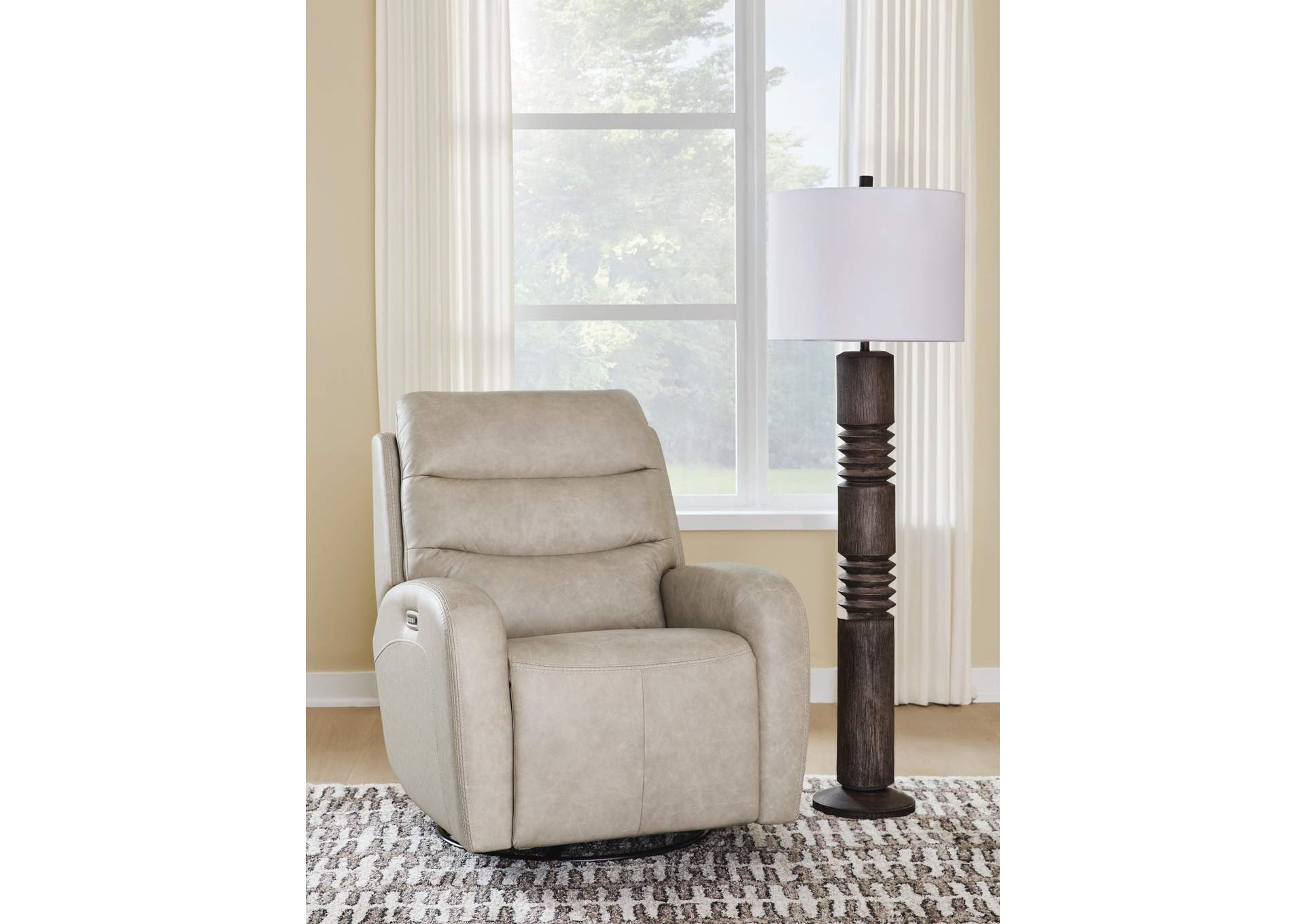 Motion-Max Swivel Glider Power Recliner image 2