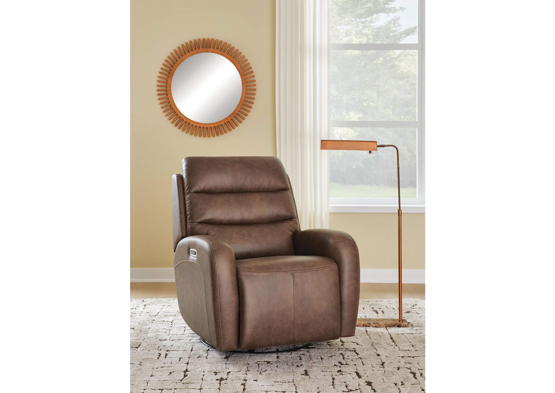 Motion-Max Swivel Glider Power Recliner image 2