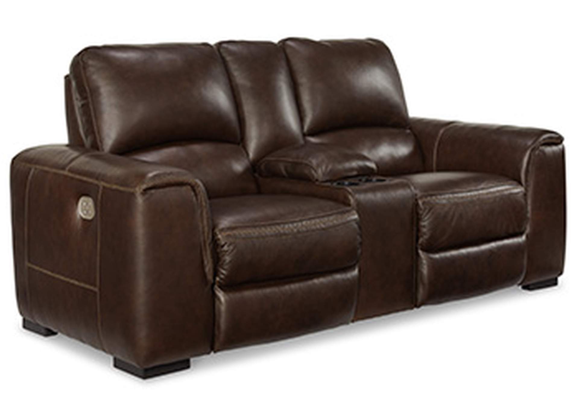 Alessandro Power Reclining Loveseat with Console image 9