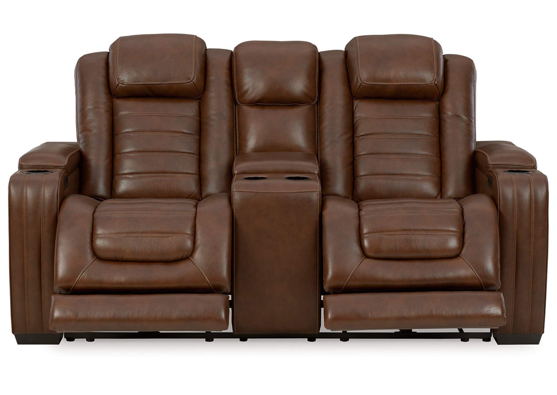 Backtrack Power Reclining Loveseat with Console