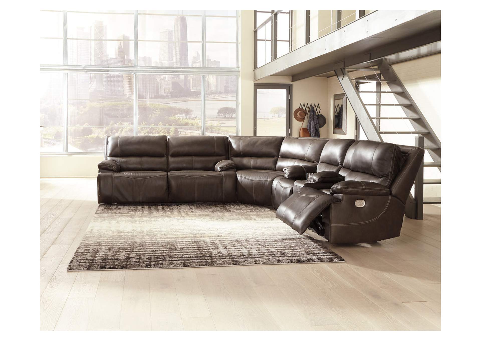 Ricmen 3Piece Power Reclining Sectional