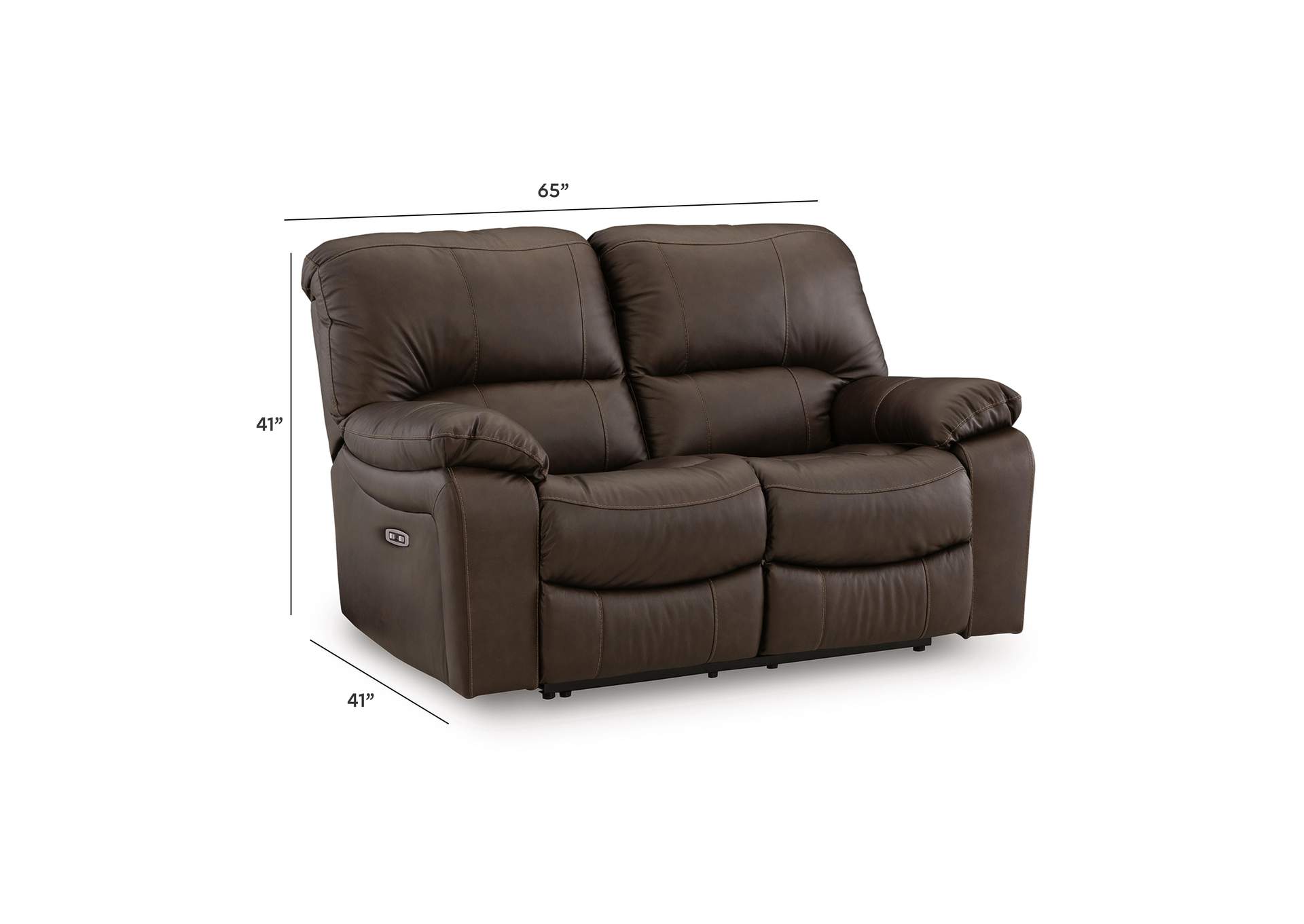 Leesworth Power Reclining Loveseat image 12