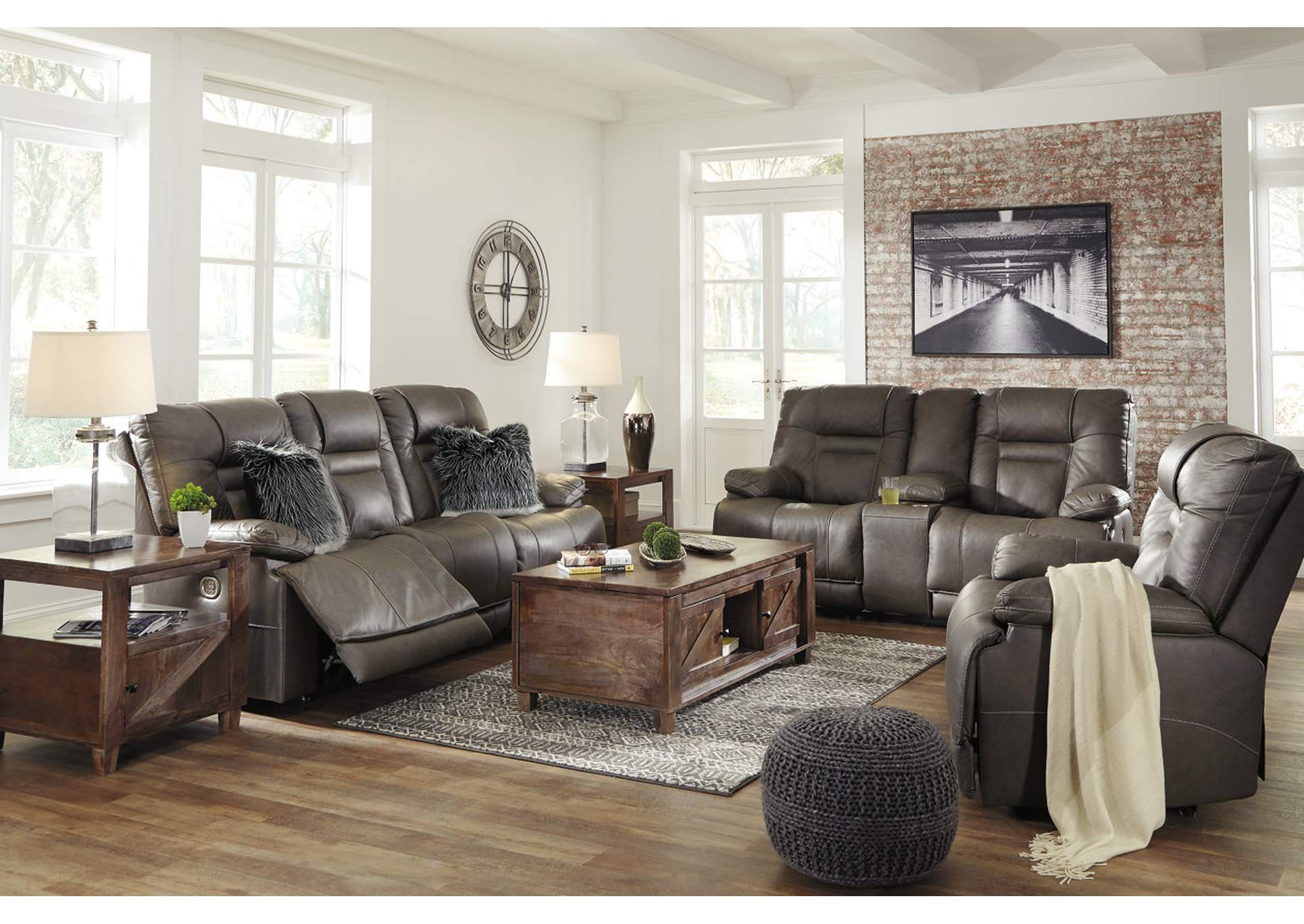 Wurstrow Power Reclining Sofa image 6