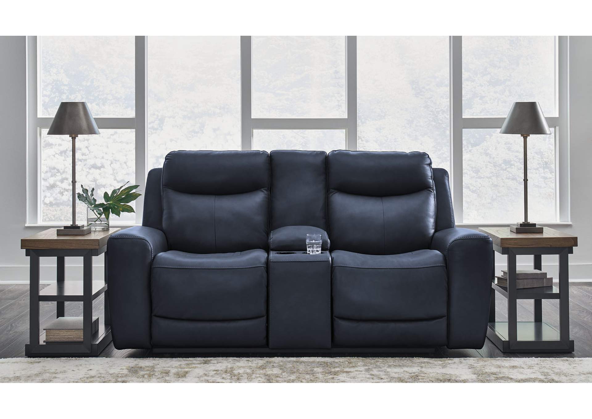 Mindanao Power Reclining Loveseat with Console image 2