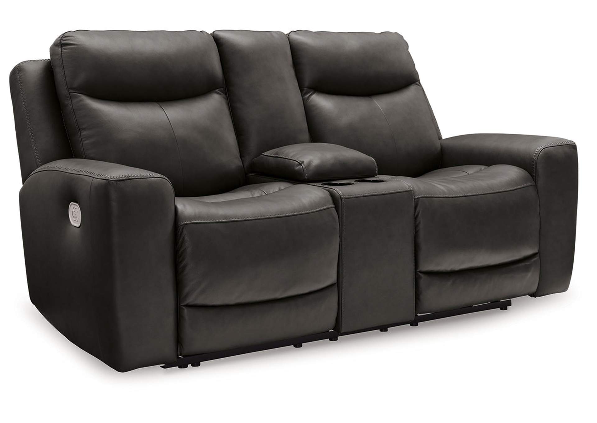 Mindanao Power Reclining Loveseat with Console image 1