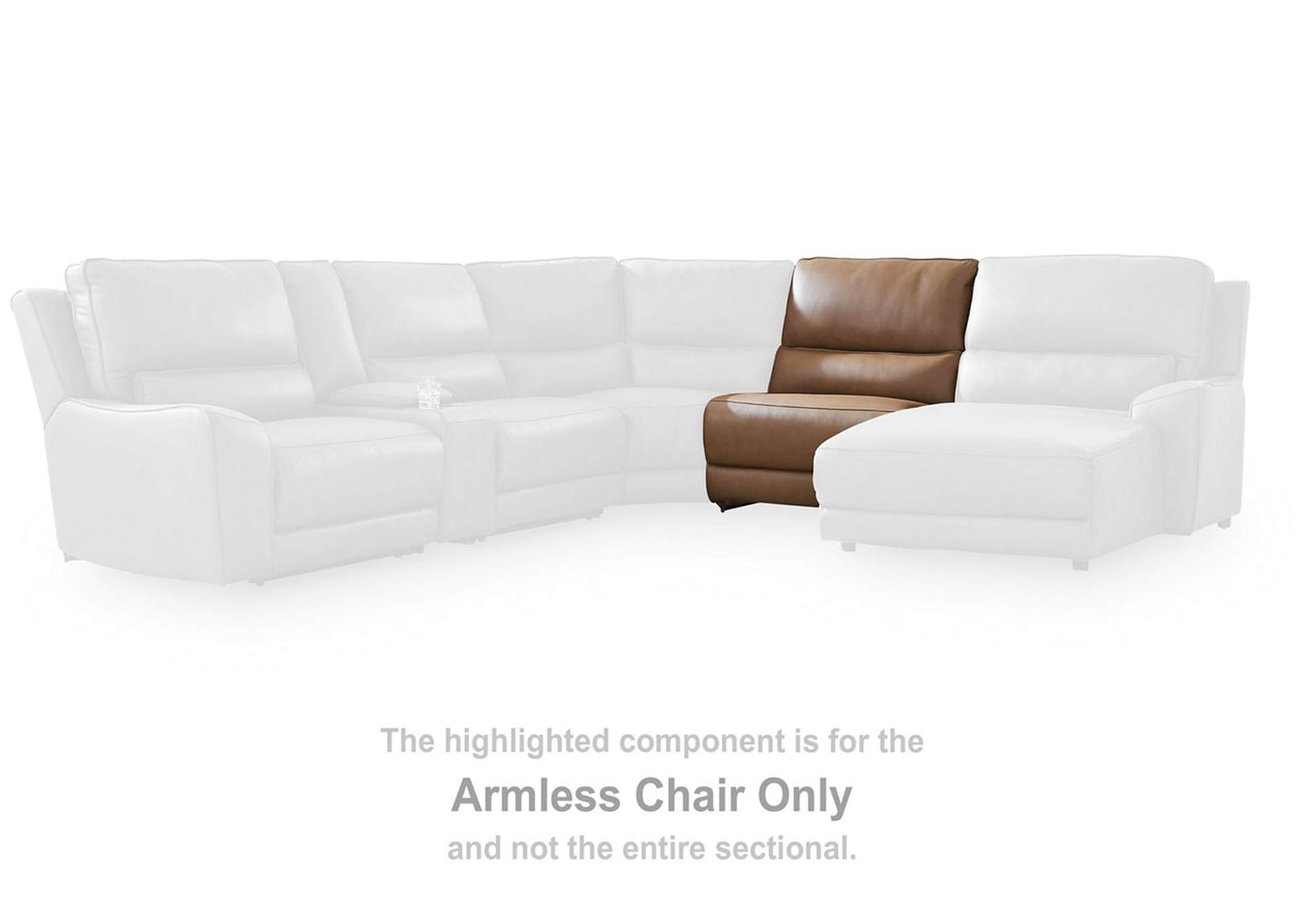 DeepWakes 3-Piece Power Reclining Sectional image 1