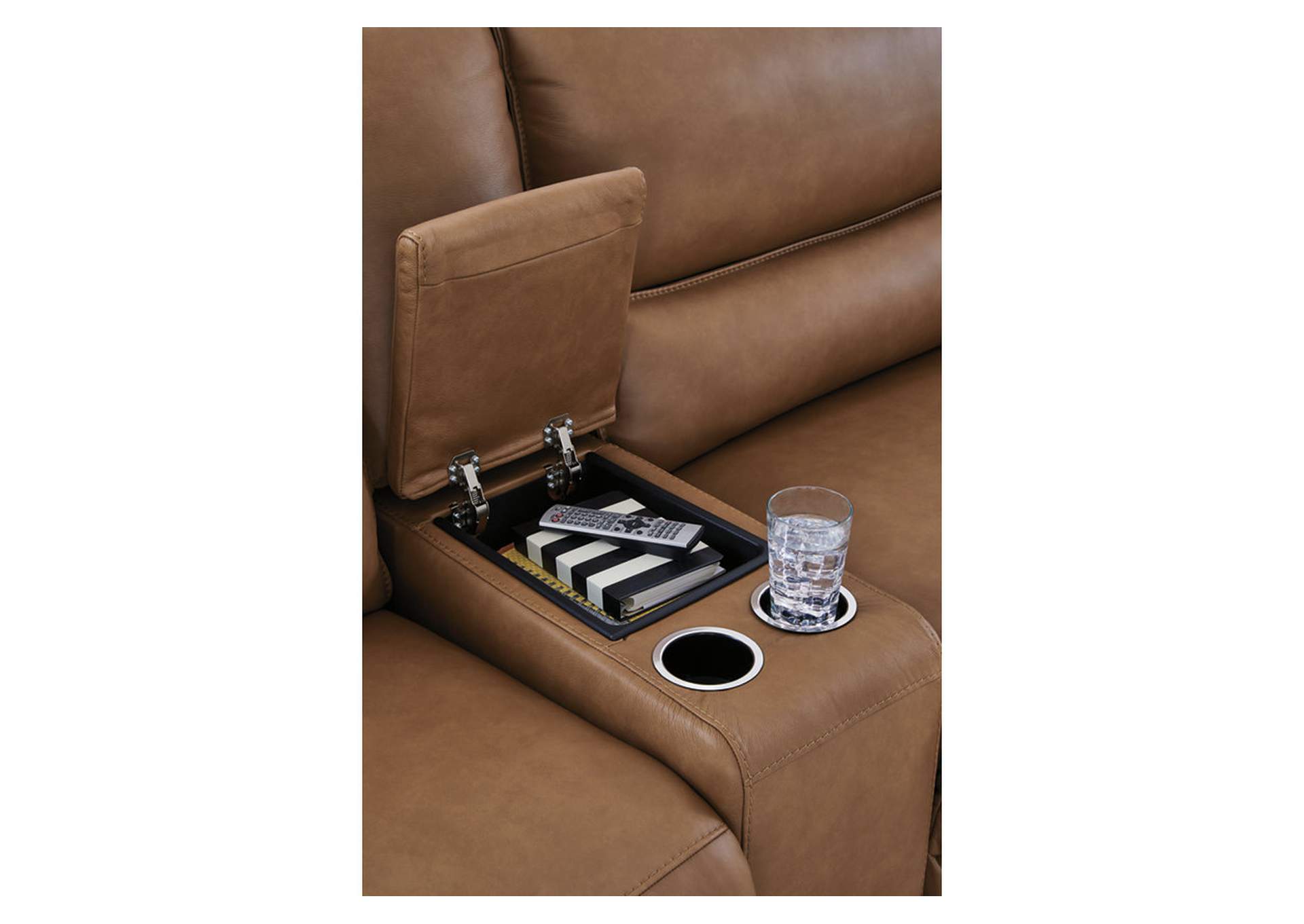 DeepWakes 6-Piece Power Reclining Sectional with Chaise image 4