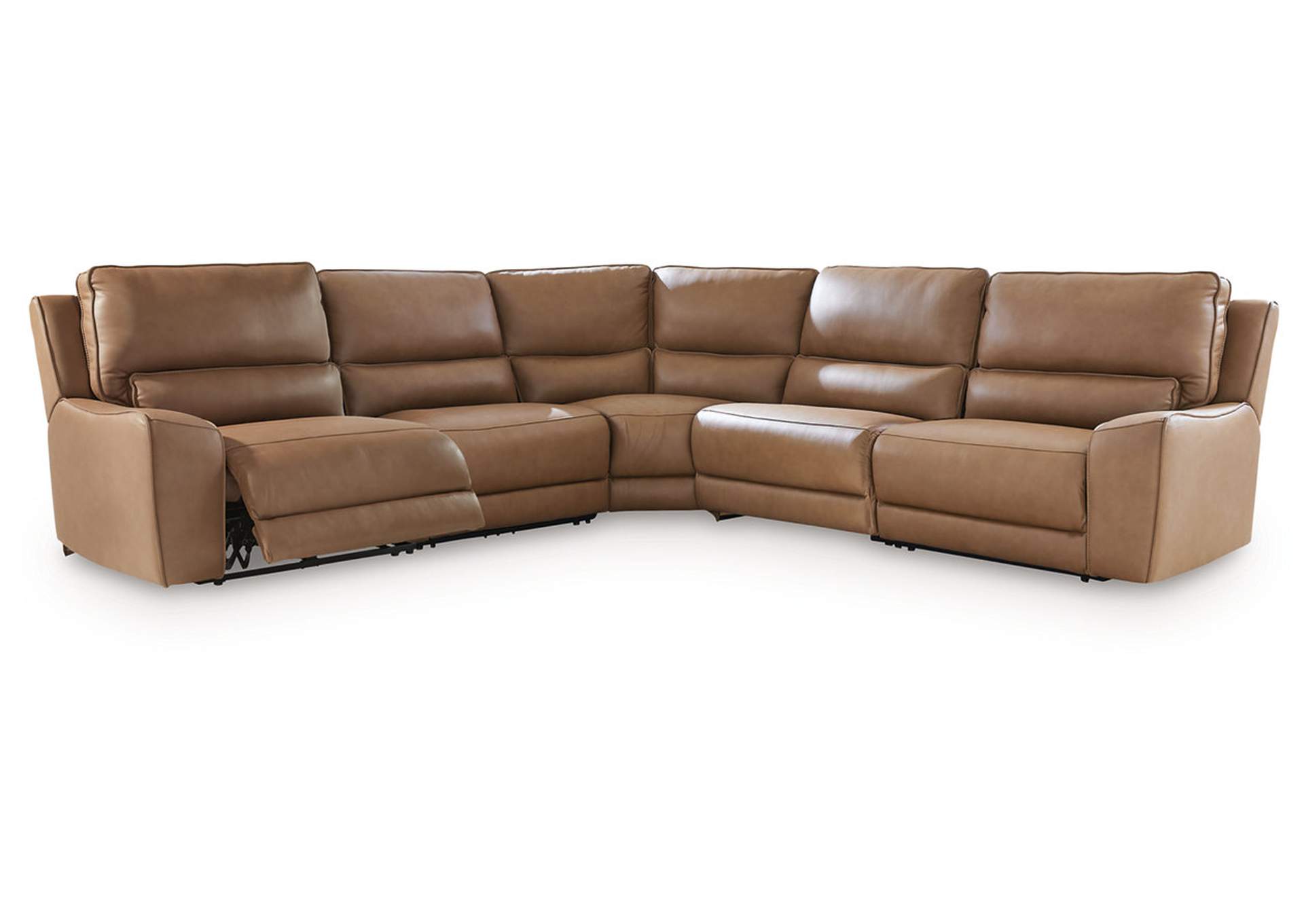 DeepWakes 5-Piece Power Reclining Sectional image 4