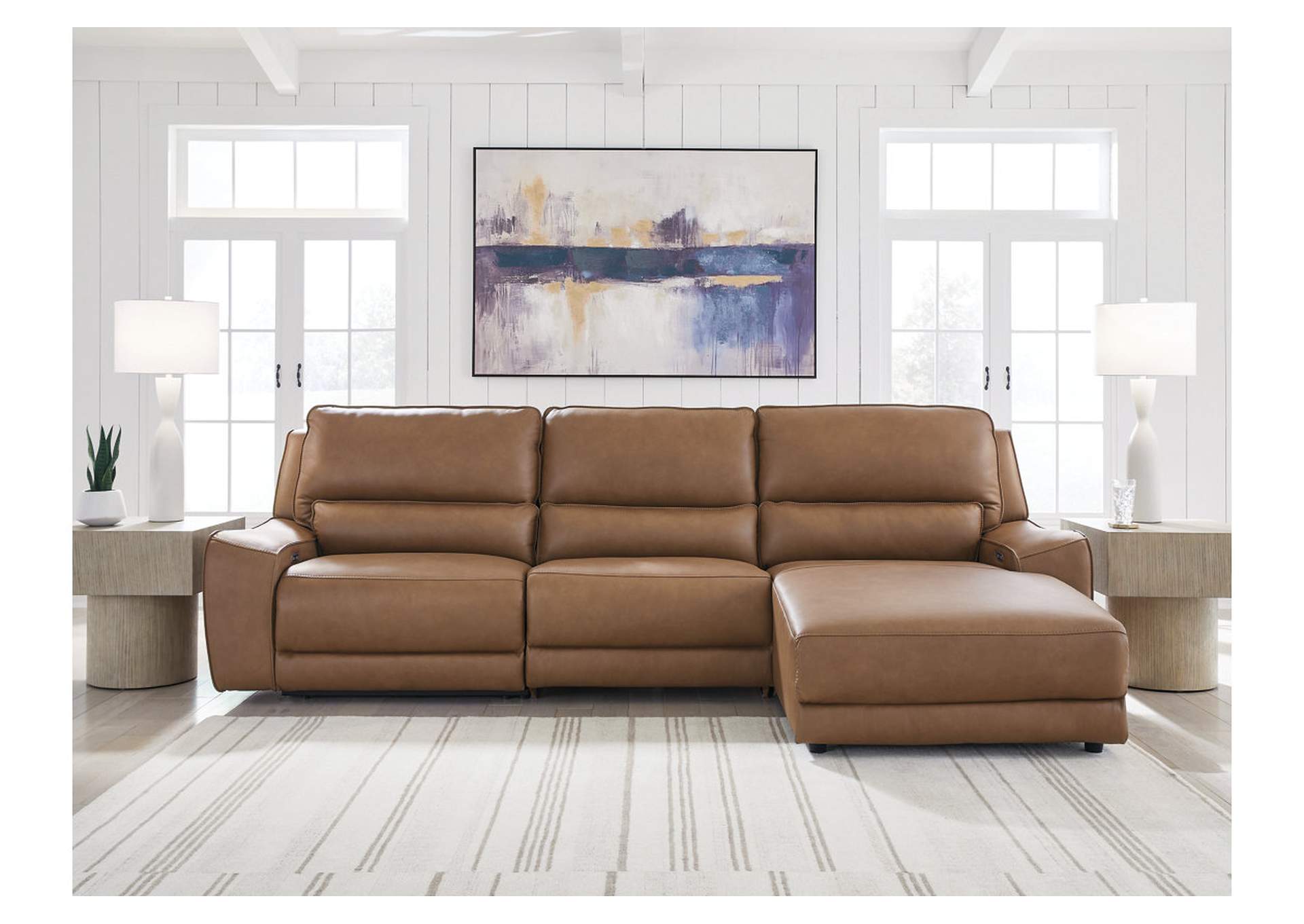 DeepWakes 3-Piece Reclining Sofa Chaise image 3