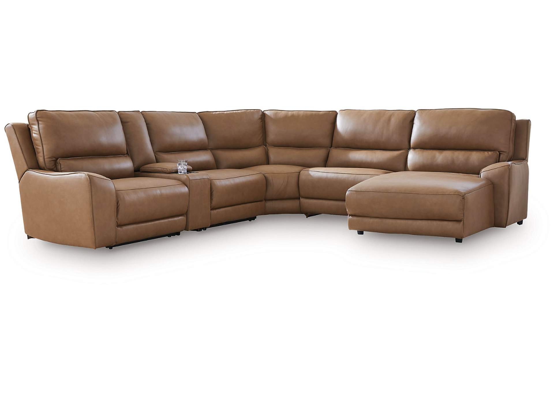 DeepWakes 6-Piece Power Reclining Sectional with Chaise image 1