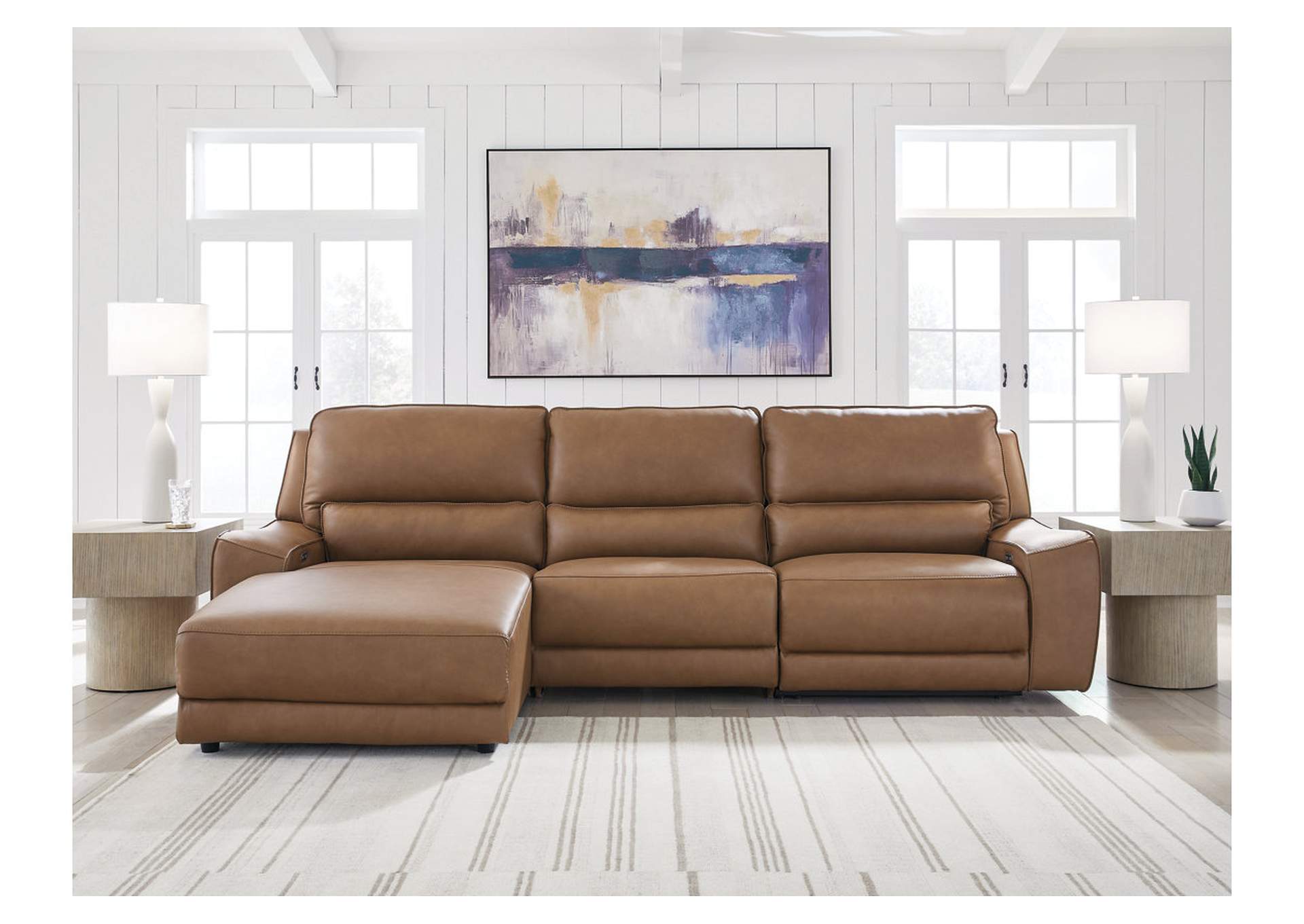 DeepWakes 3-Piece Reclining Sofa Chaise image 3
