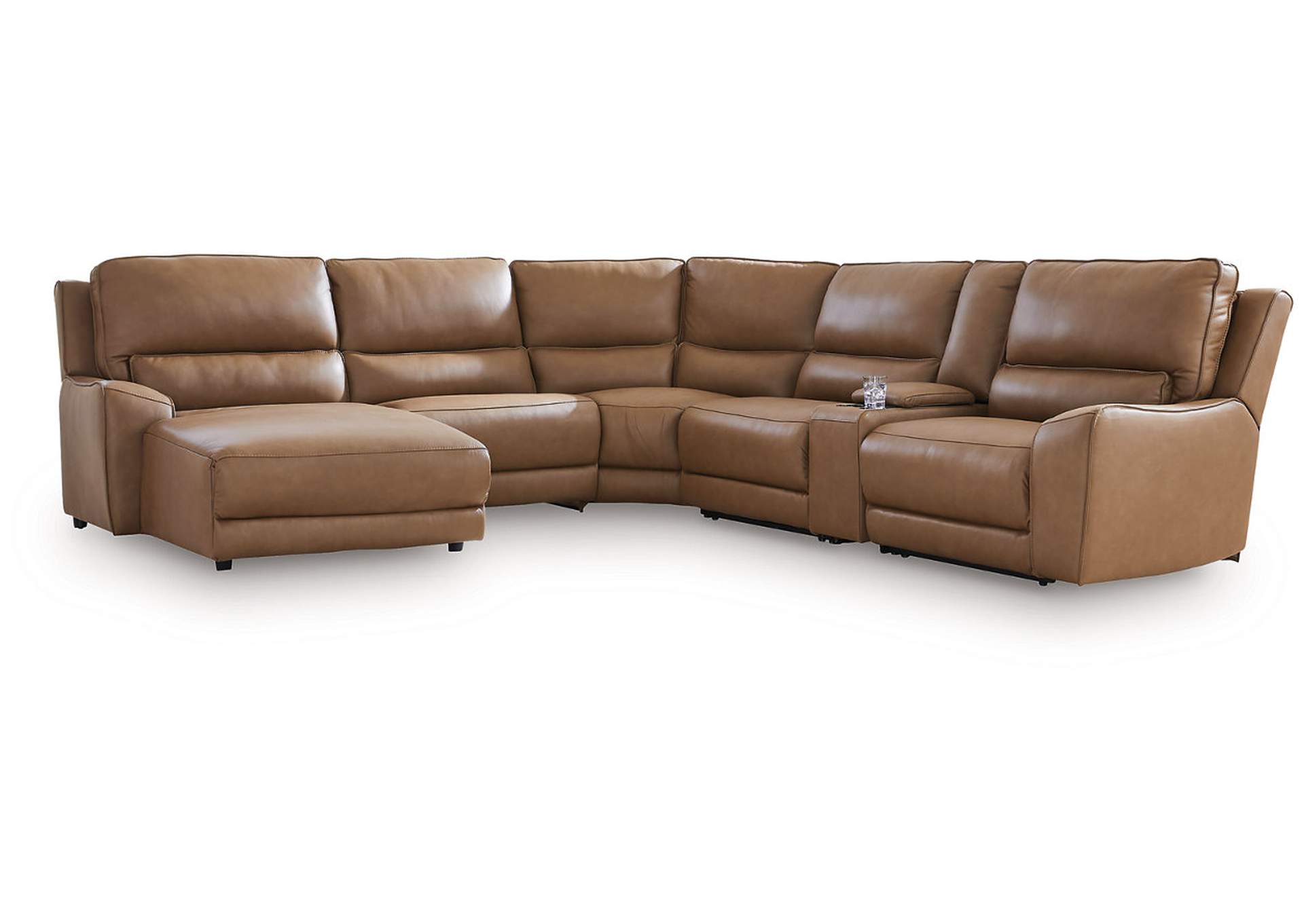 DeepWakes 6-Piece Power Reclining Sectional with Chaise image 1