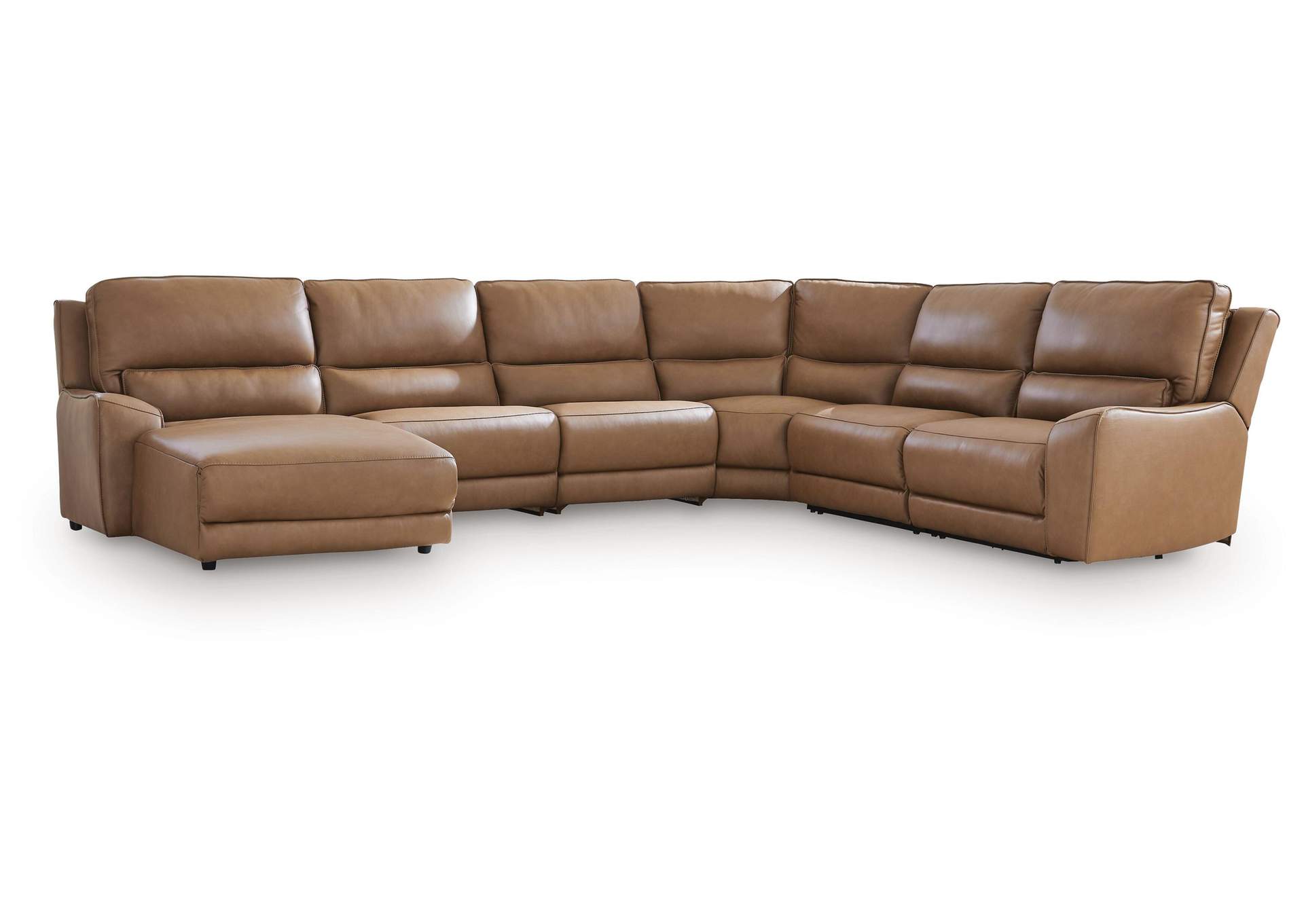 DeepWakes 6-Piece Reclining Sectional with Chaise image 1