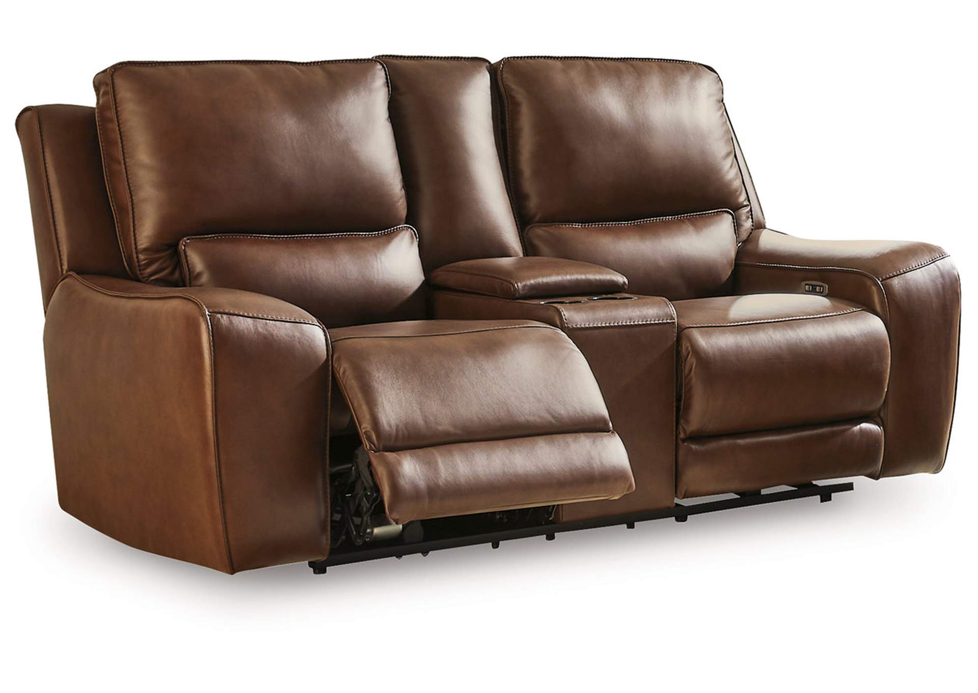 DeepWakes Power Reclining Loveseat with Console image 2