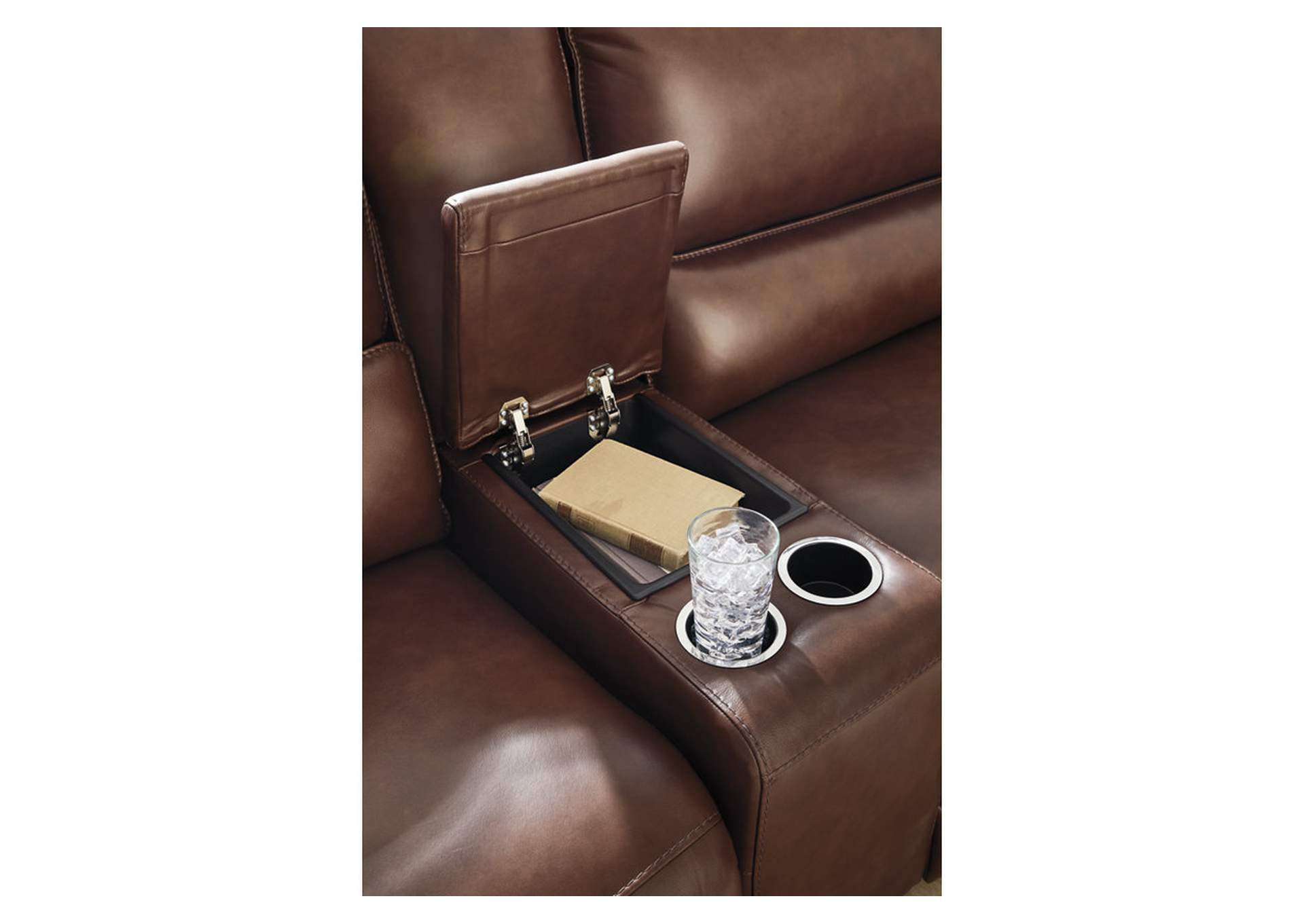 DeepWakes 3-Piece Power Reclining Sectional with Chaise image 3