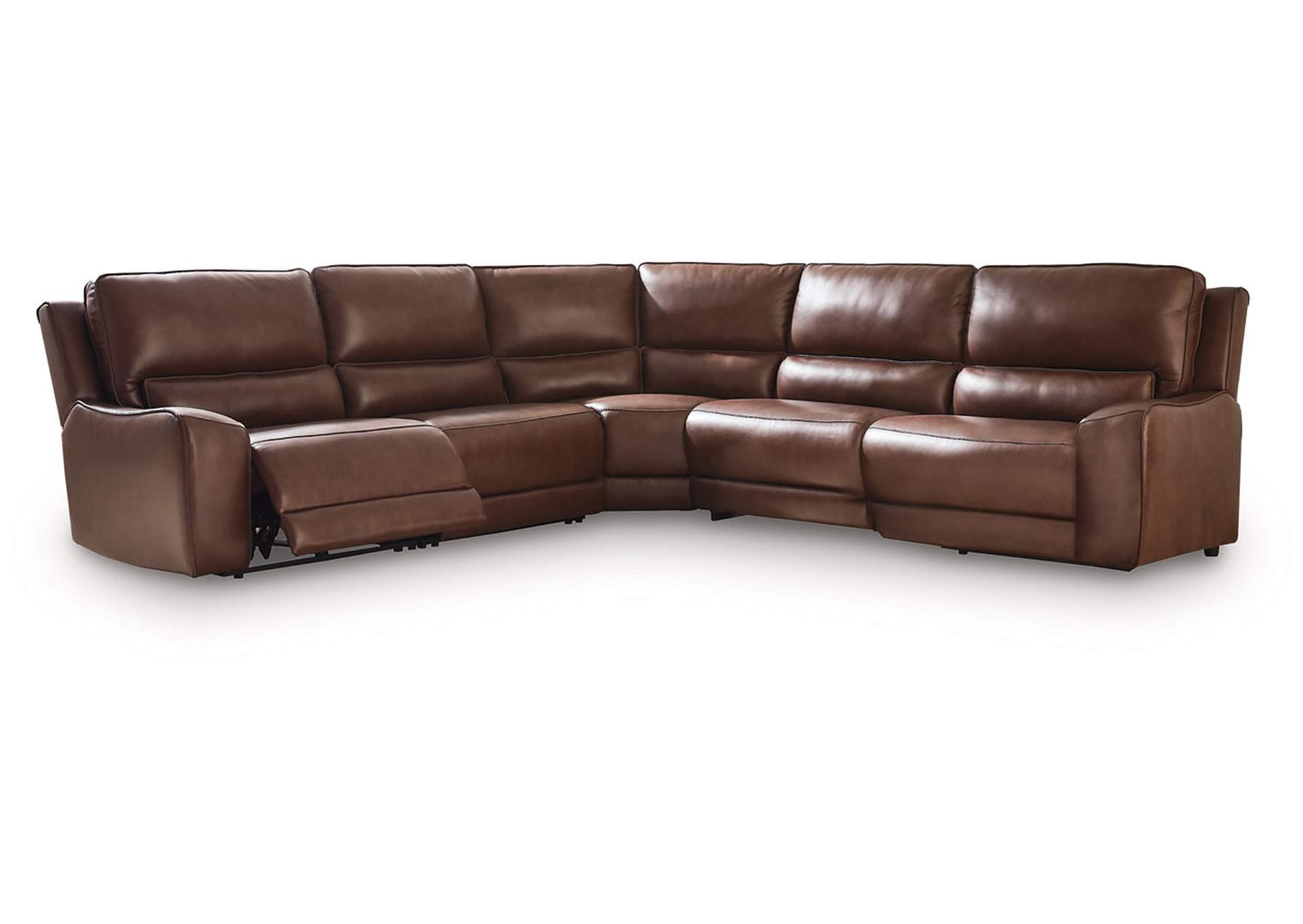 DeepWakes 5-Piece Power Reclining Sectional image 1